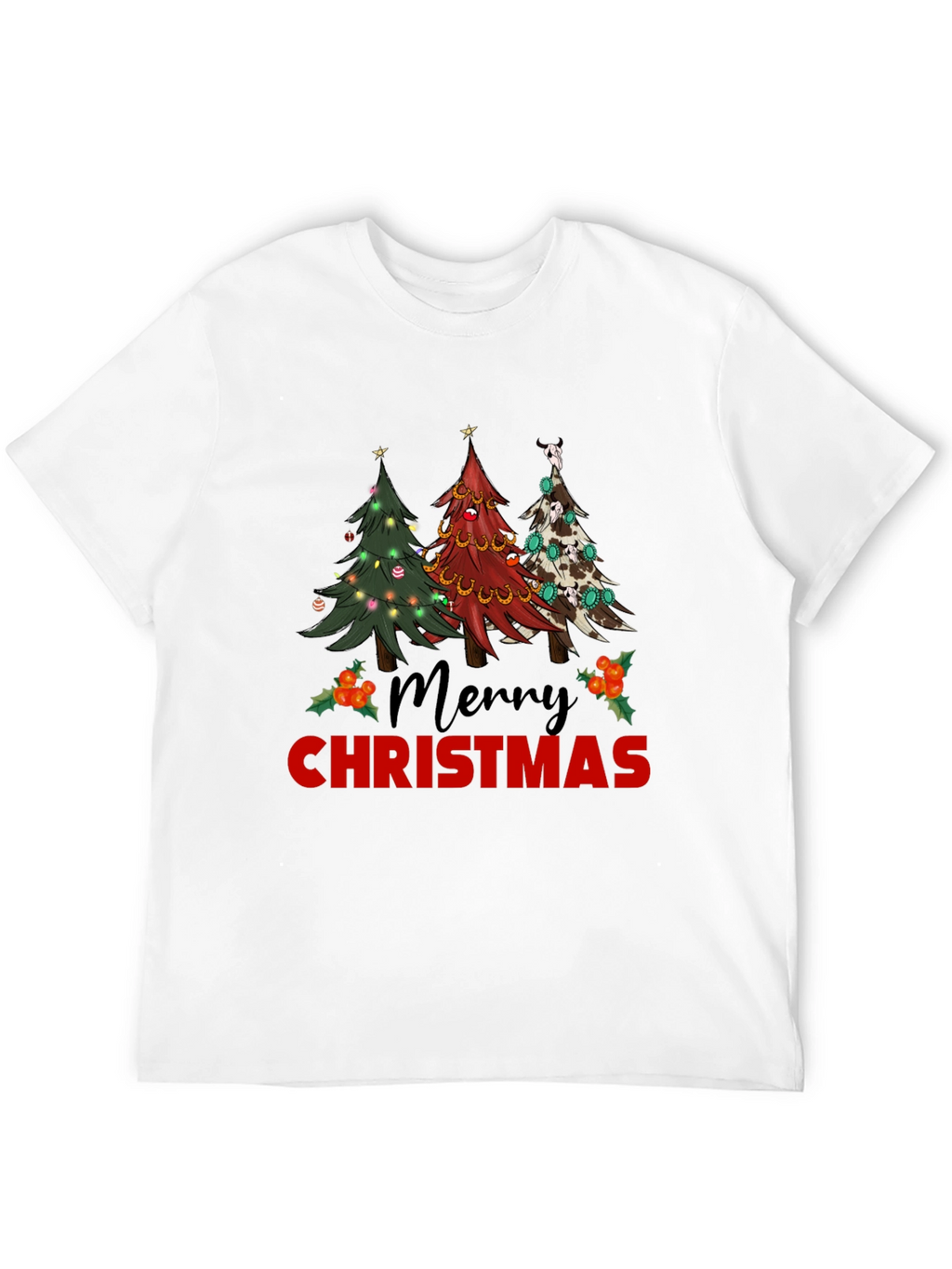 Merry Christmas Trees T-Shirt