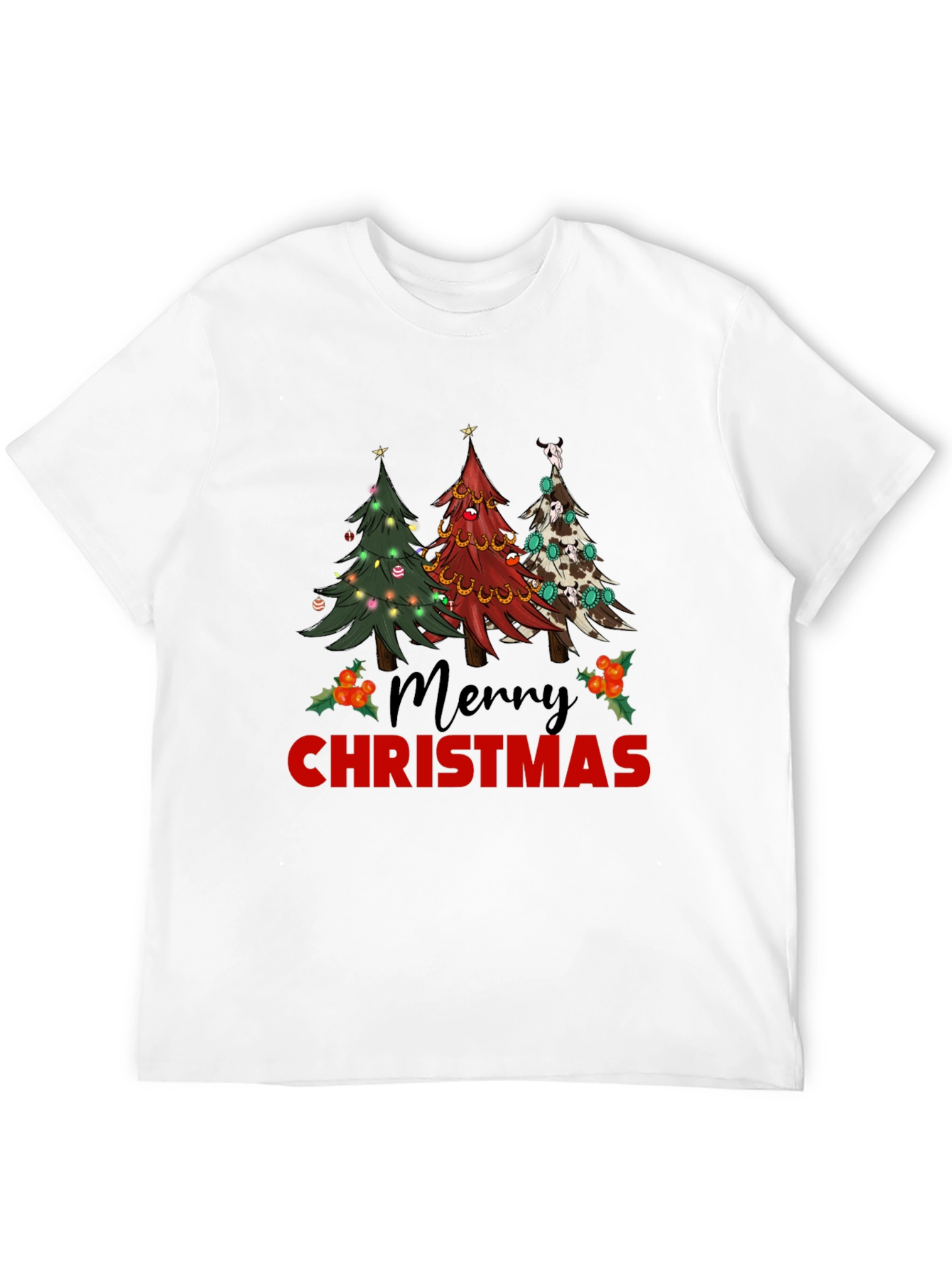 Merry Christmas Trees T-Shirt