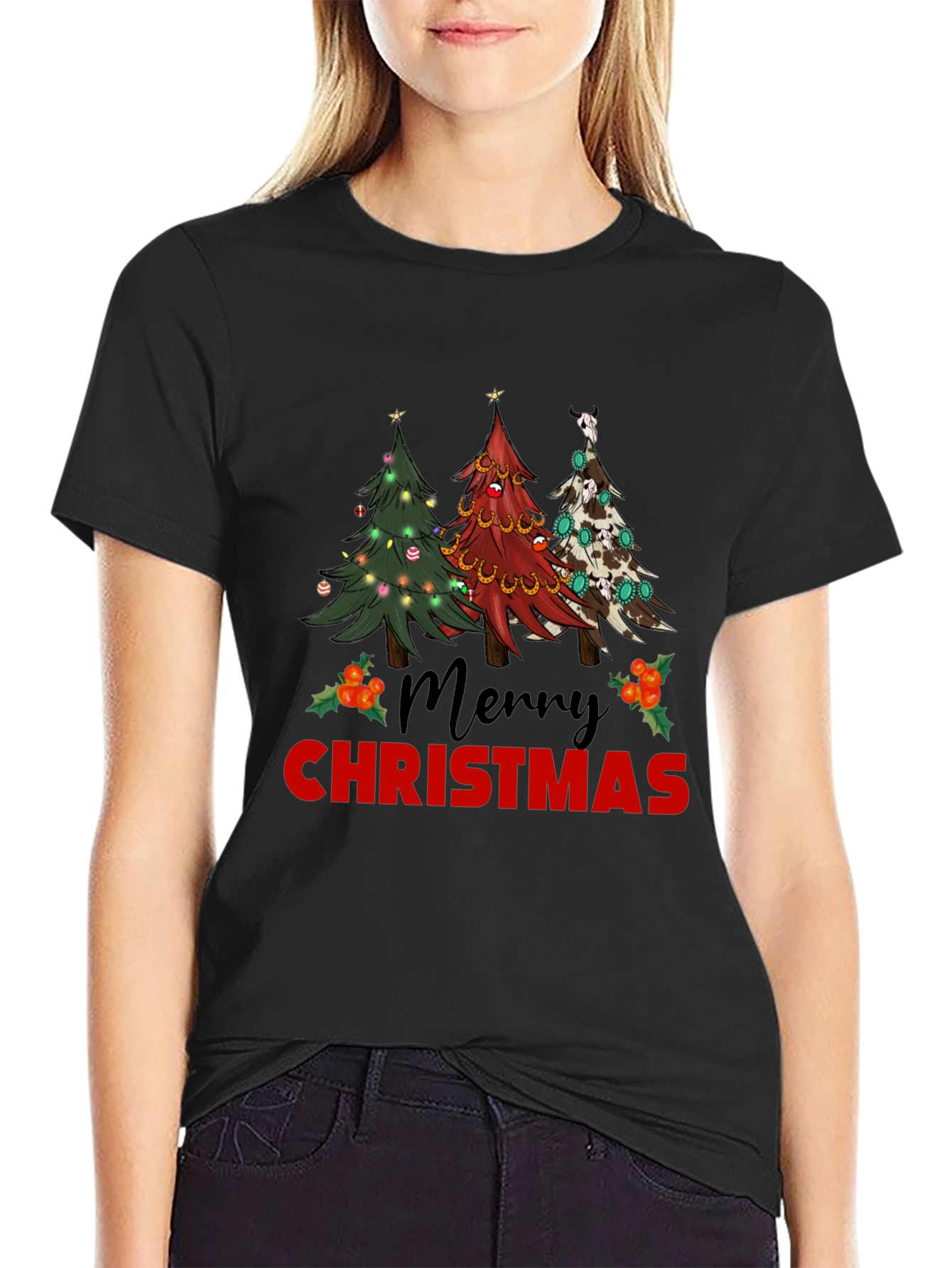 Merry Christmas Trees T-Shirt