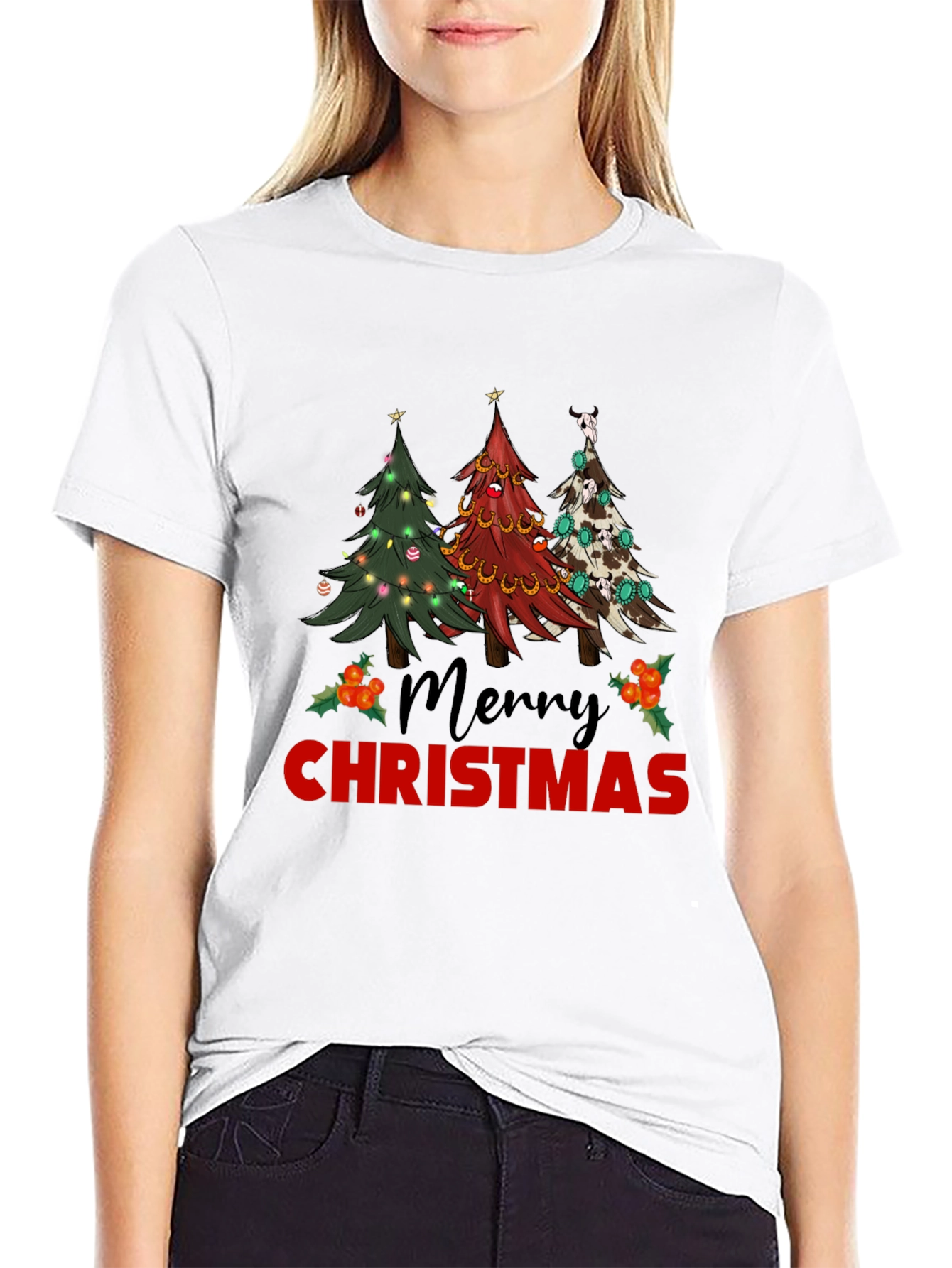 Merry Christmas Trees T-Shirt