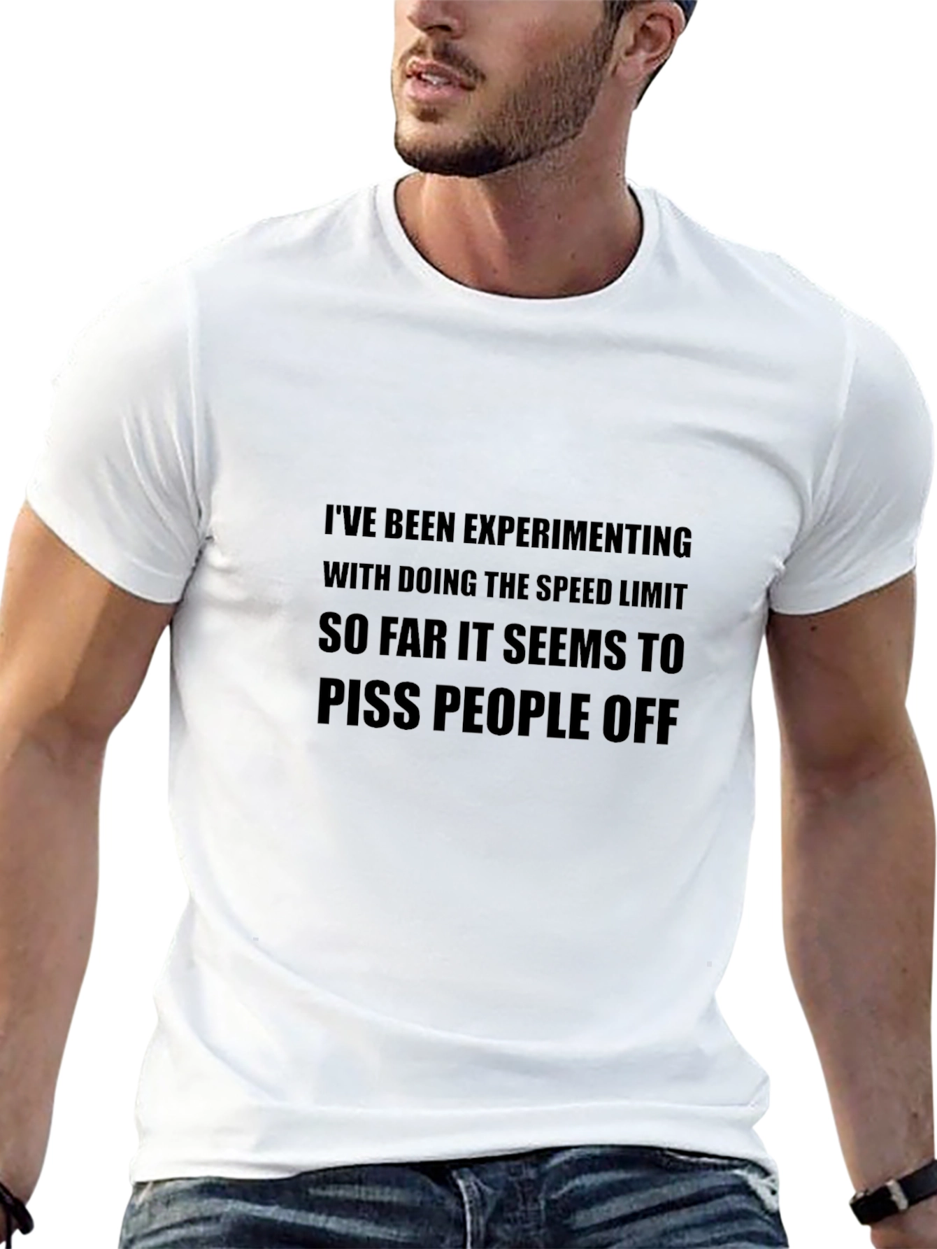 Speed Limit Experiment T-Shirt - Novelty Tee