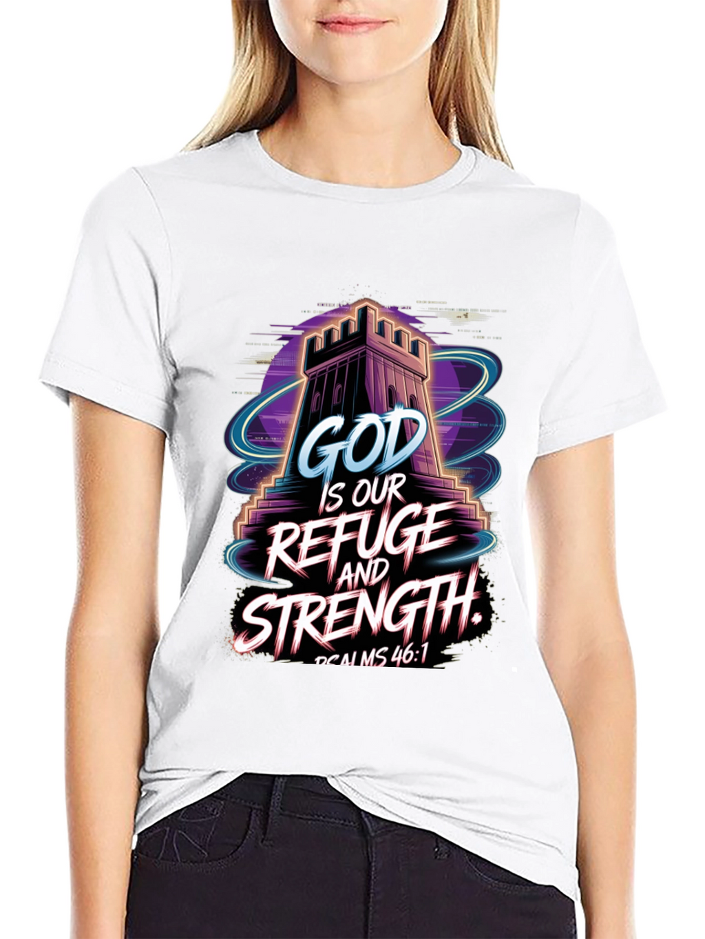 God Is Our Refuge and Strength T-Shirt