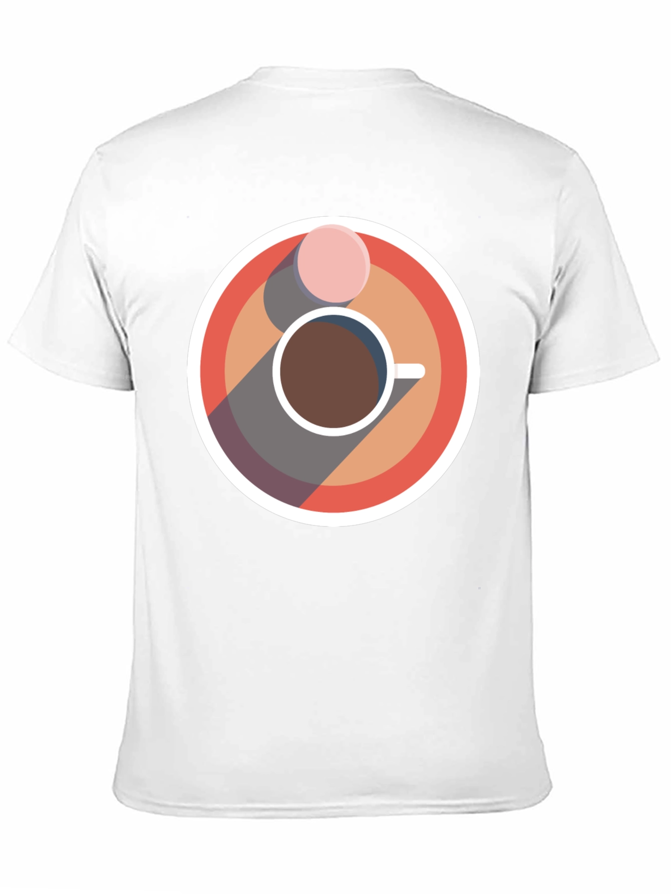 Coffee & Donut Graphic Tee - Cool Casual Style