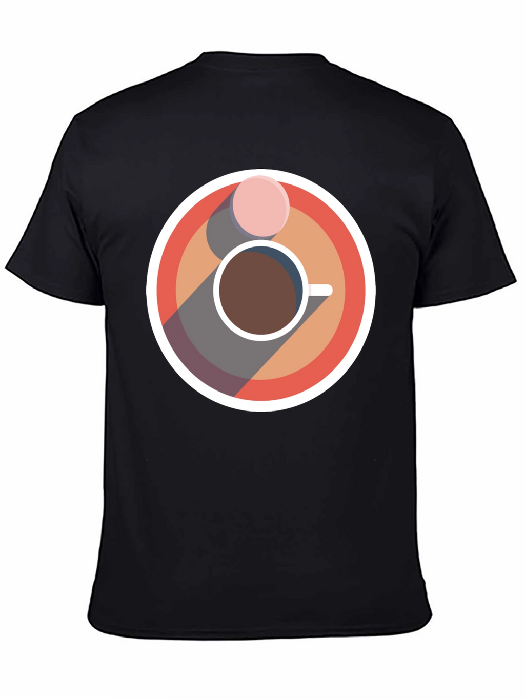 Coffee & Donut Graphic Tee - Cool Casual Style