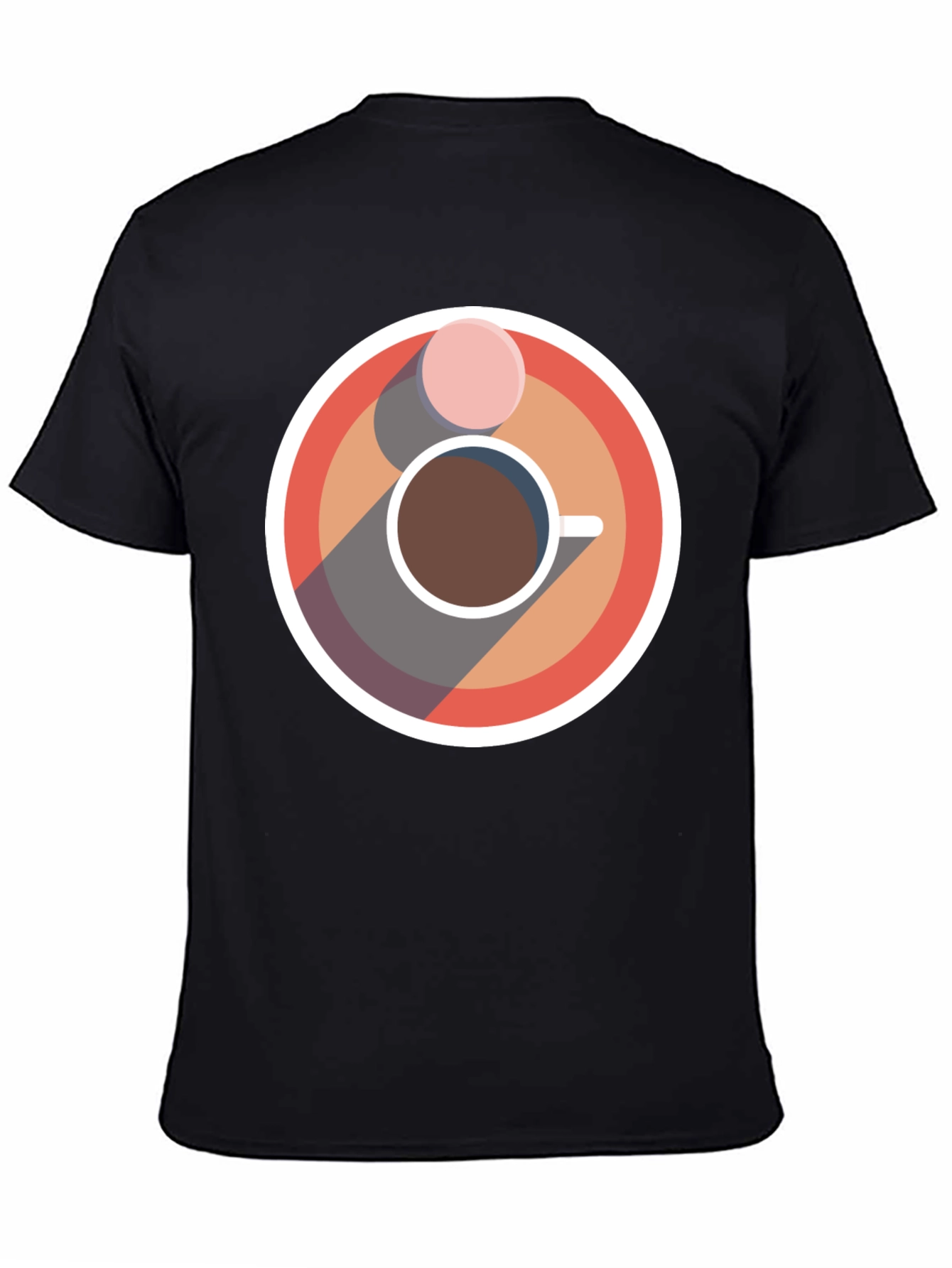 Coffee & Donut Graphic Tee - Cool Casual Style