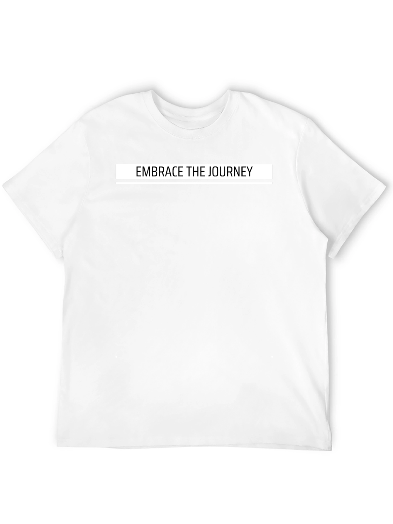 Embrace the Journey Black T-Shirt