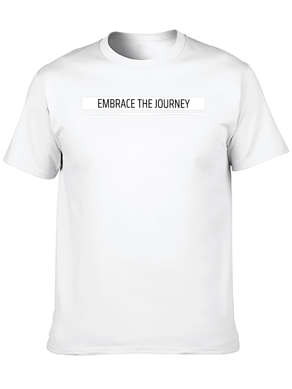Embrace the Journey Black T-Shirt