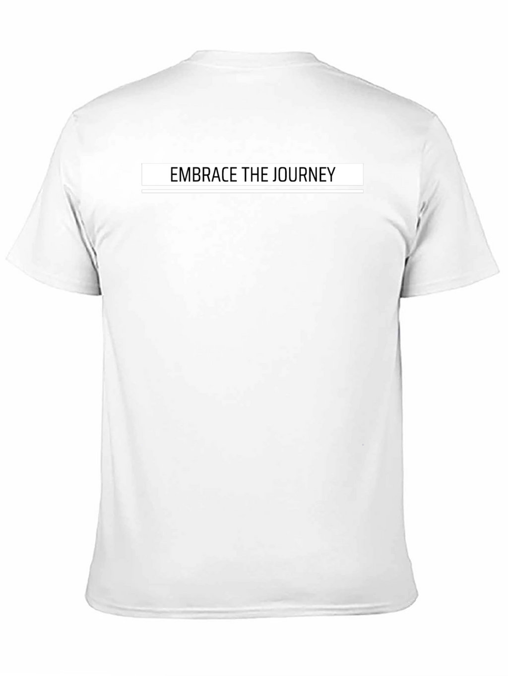 Embrace the Journey Black T-Shirt