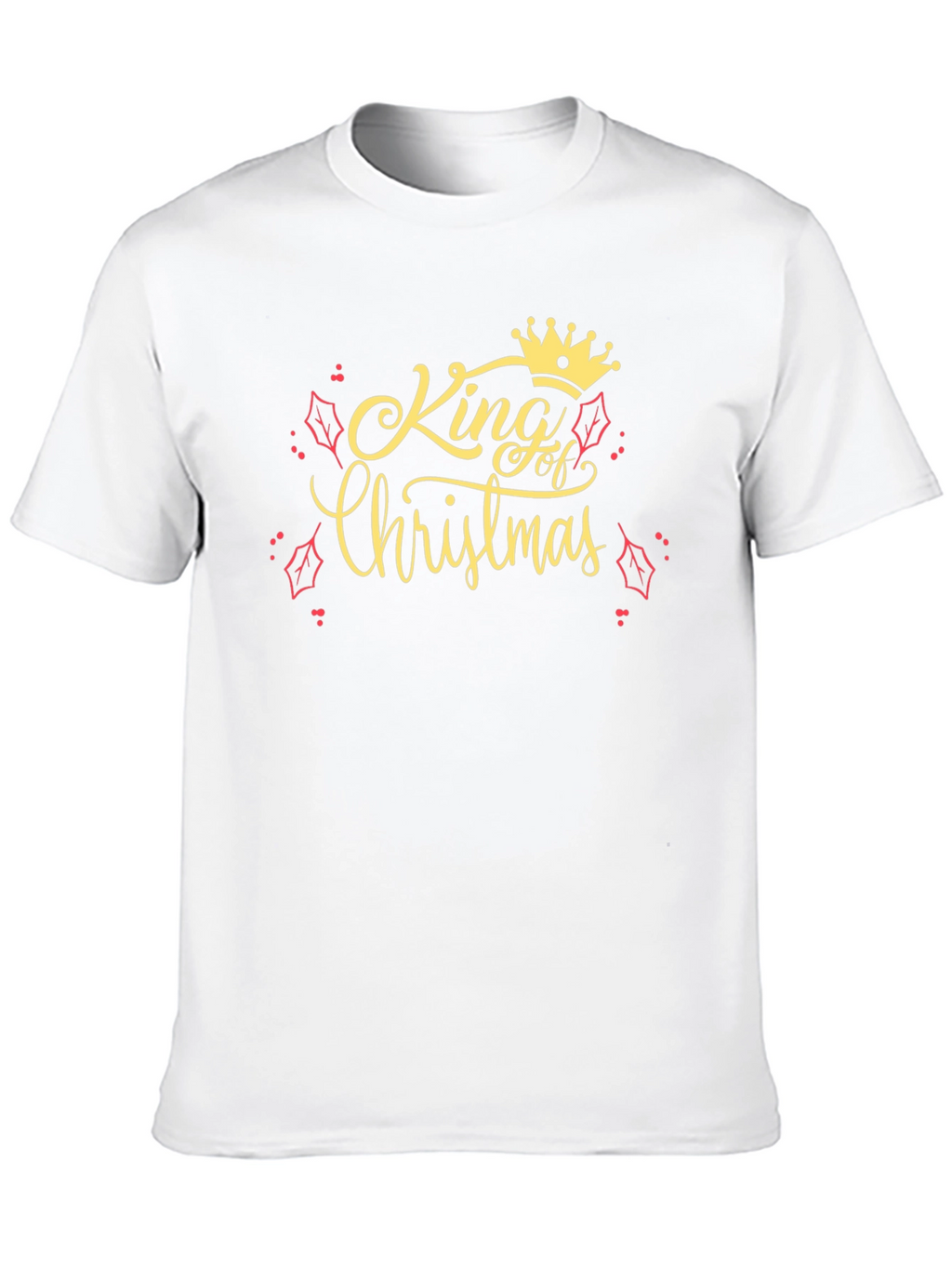 King of Christmas Black T-Shirt
