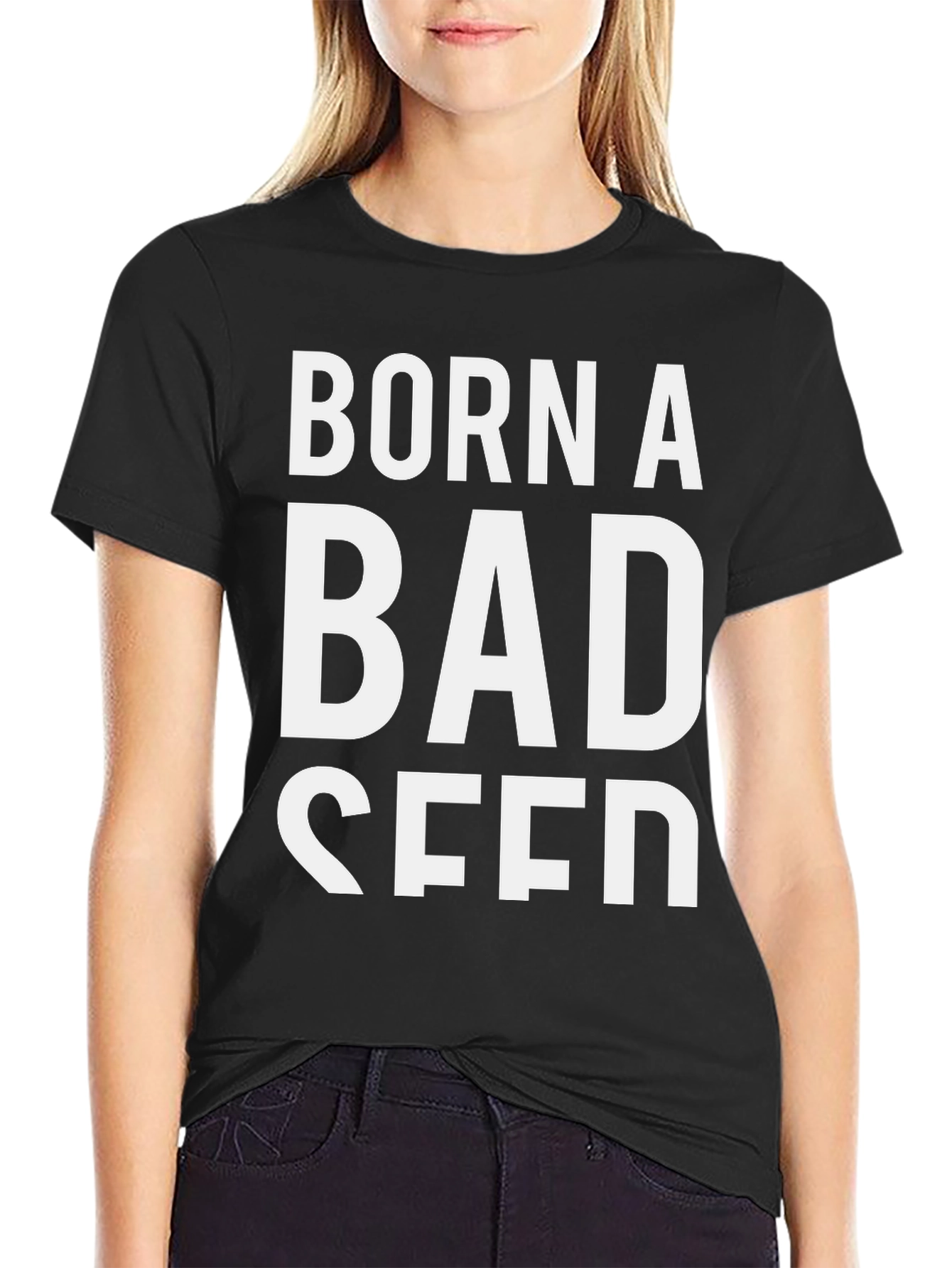 Born a Bad Seed Mens Graphic Tee