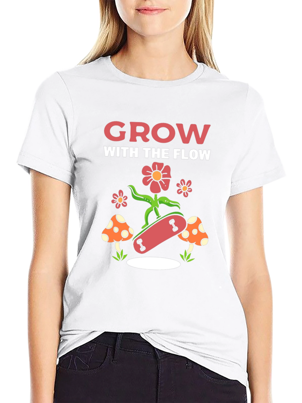 Grow with the Flow Graphic Tee