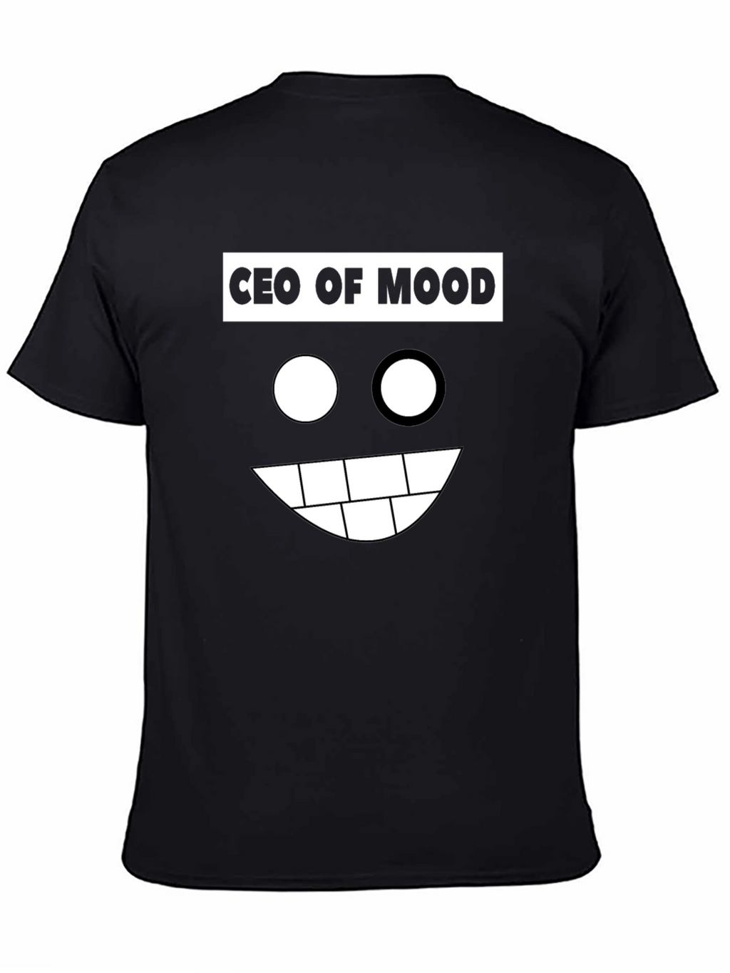 CEO of Mood Black Graphic Tee
