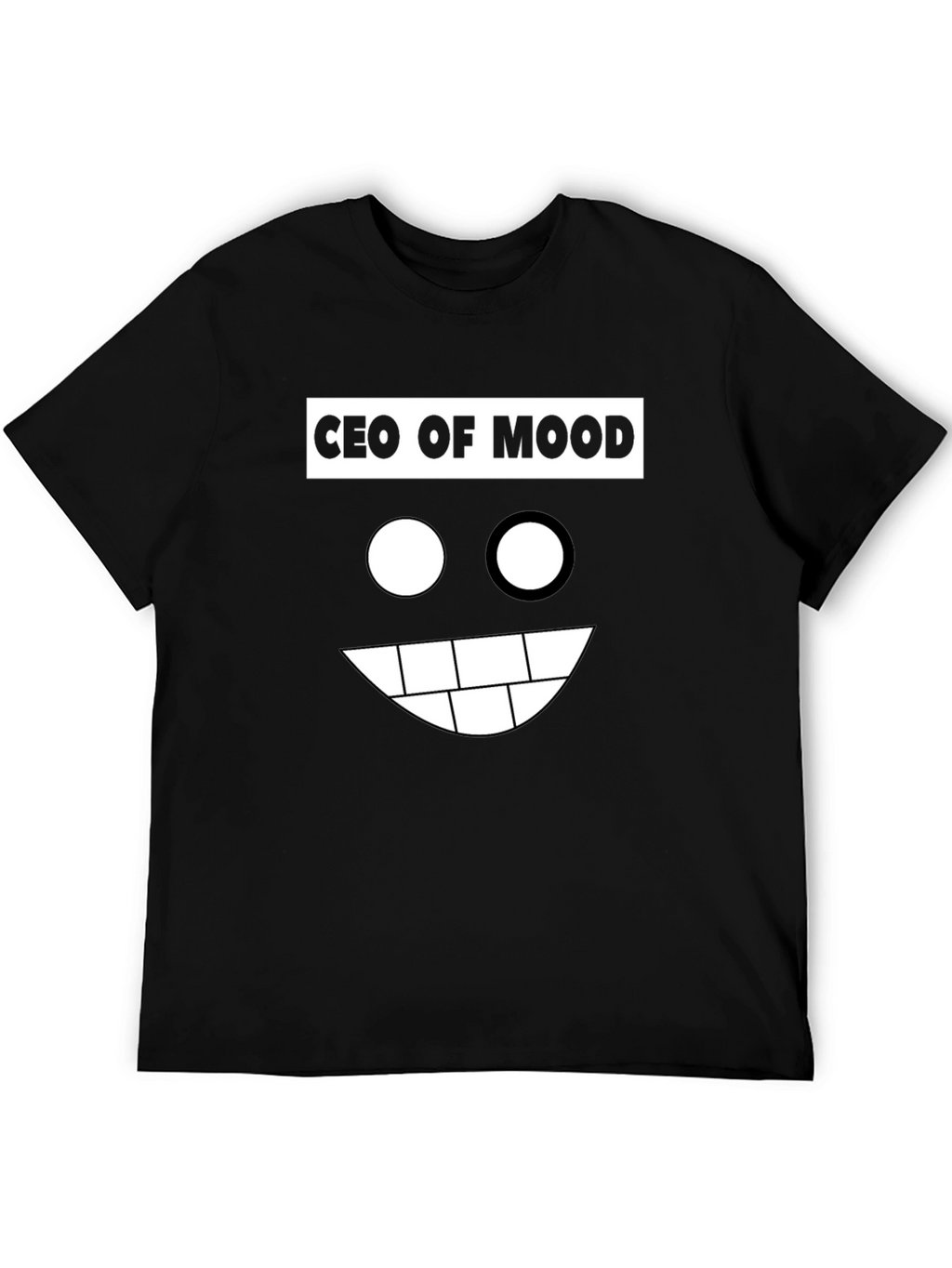 CEO of Mood Black Graphic Tee