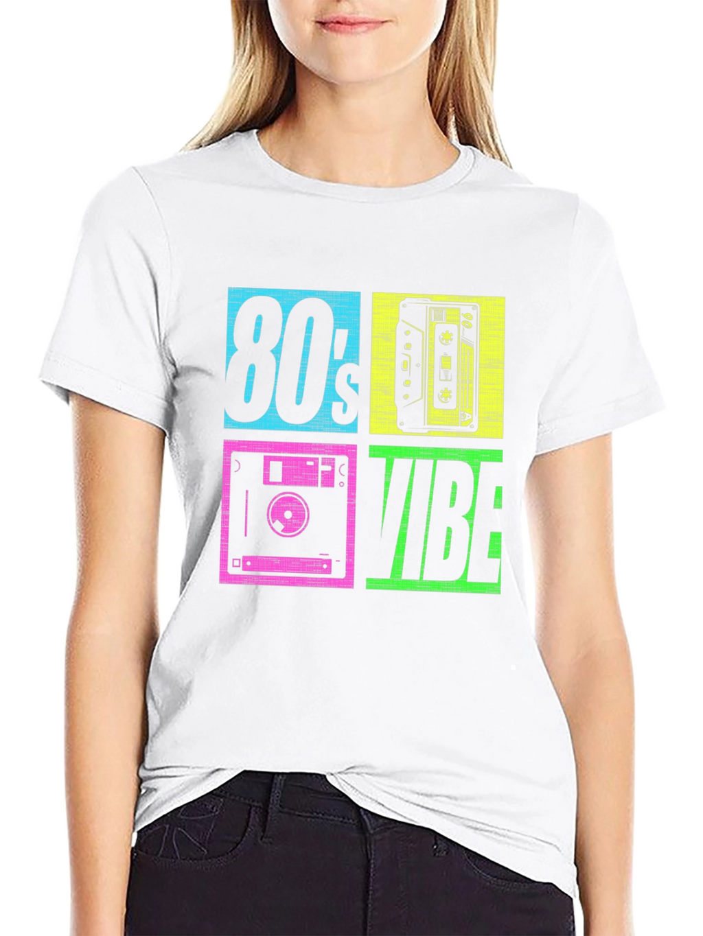 80s Vibe Retro Graphic Tee