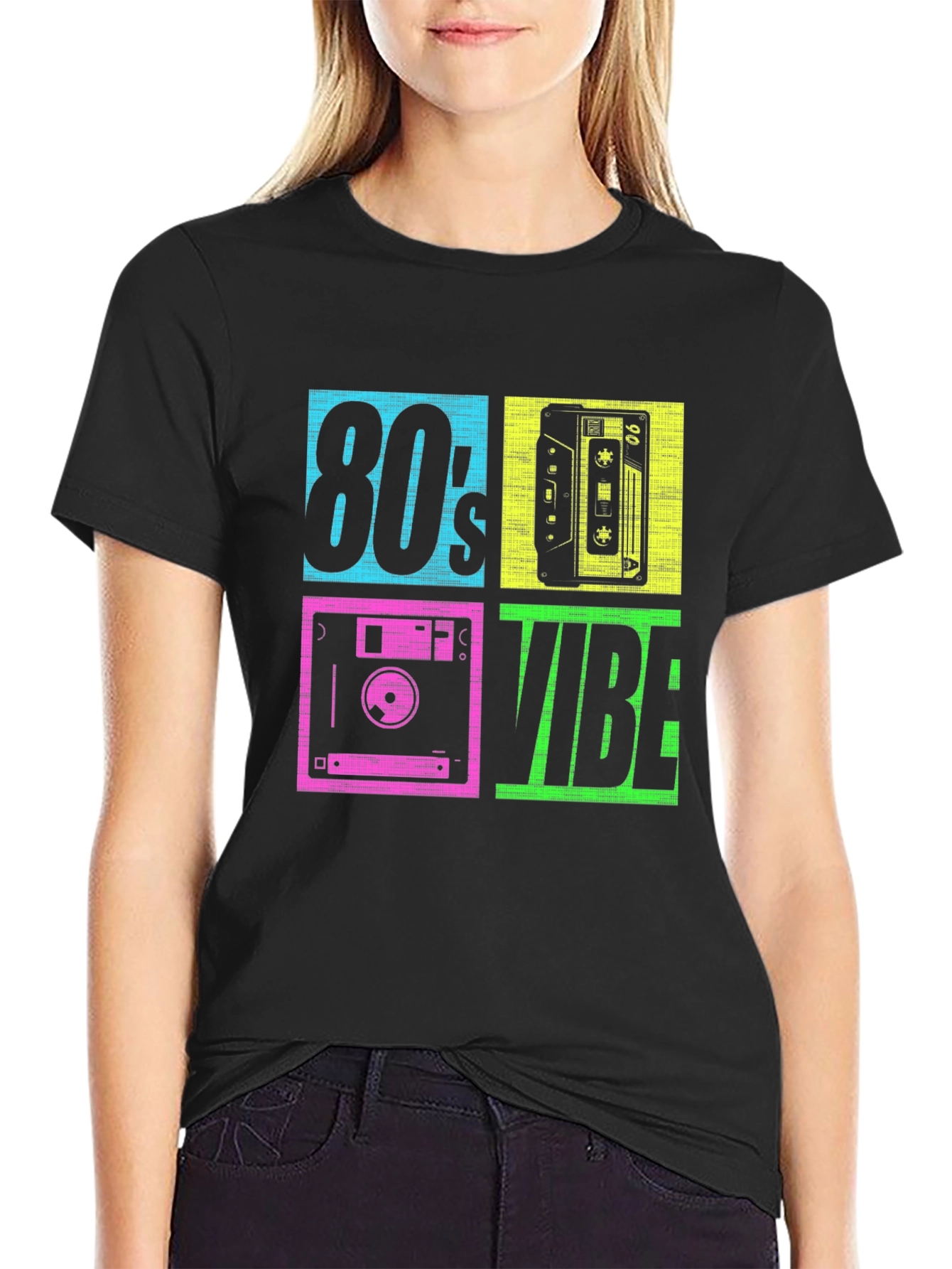 80s Vibe Retro Graphic Tee