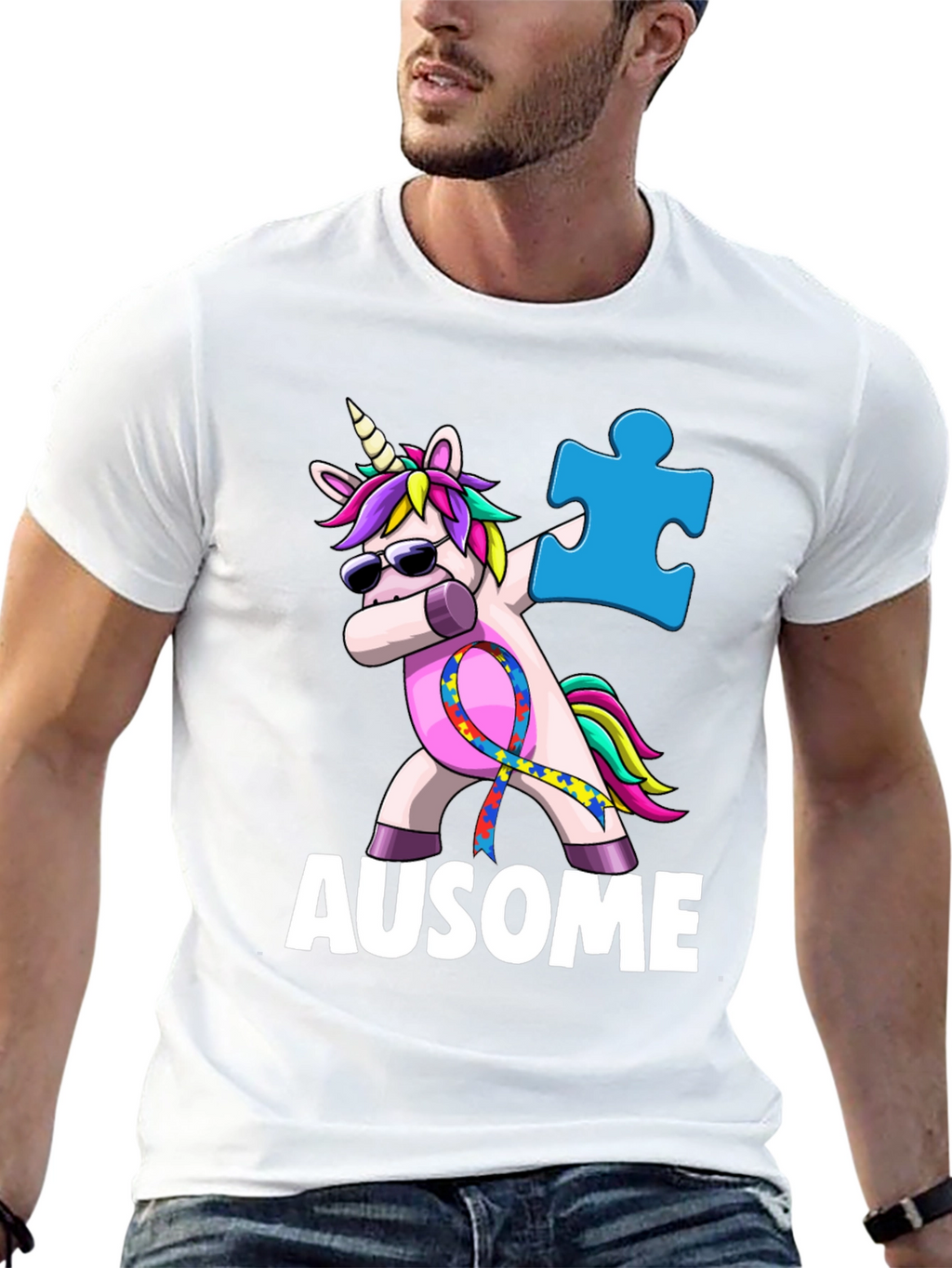 Autism Awareness Unicorn T-Shirt