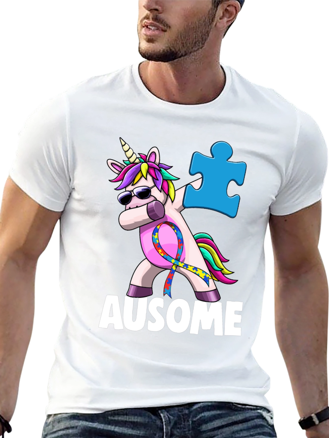 Autism Awareness Unicorn T-Shirt