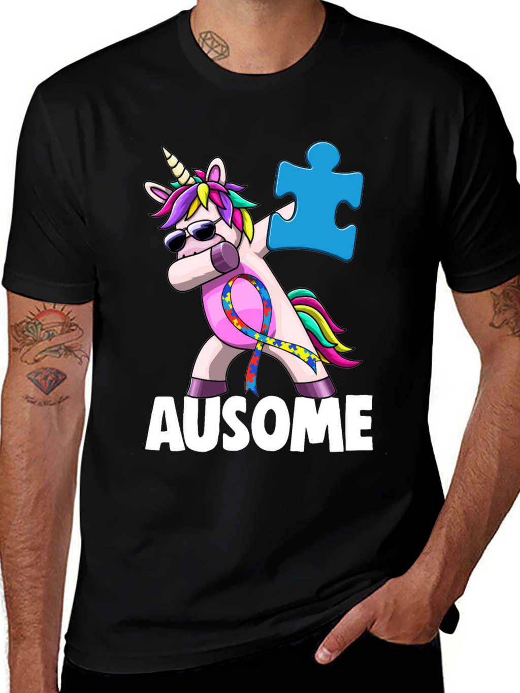 Autism Awareness Unicorn T-Shirt