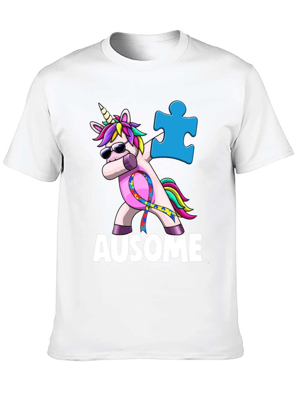 Autism Awareness Unicorn T-Shirt