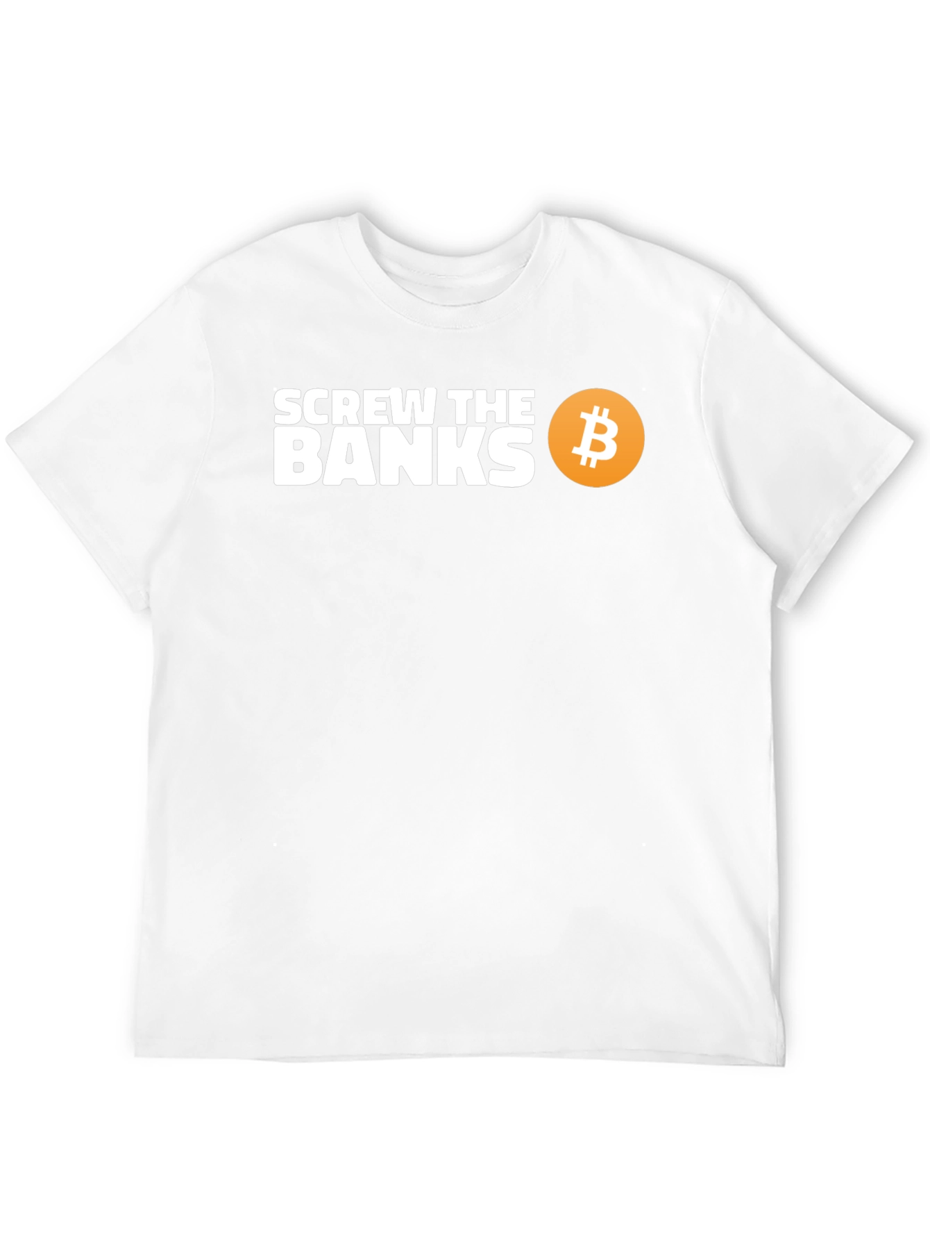 Screw The Banks Bitcoin T-Shirt