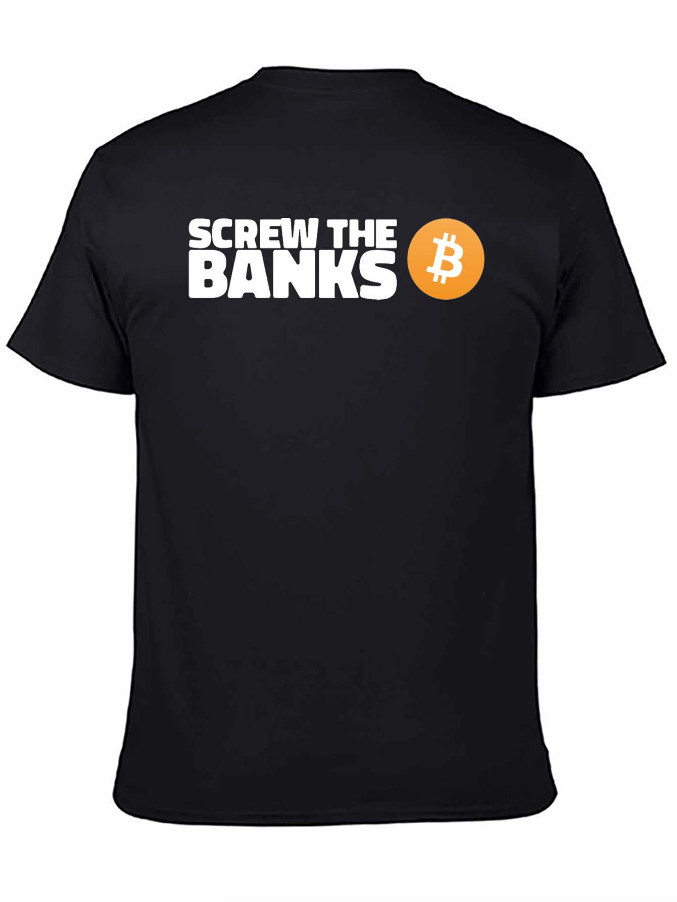 Screw The Banks Bitcoin T-Shirt
