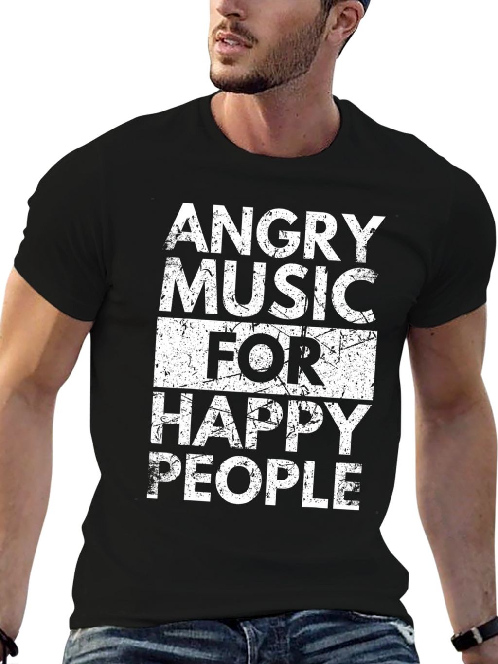 Angry Music For Happy People T-Shirt