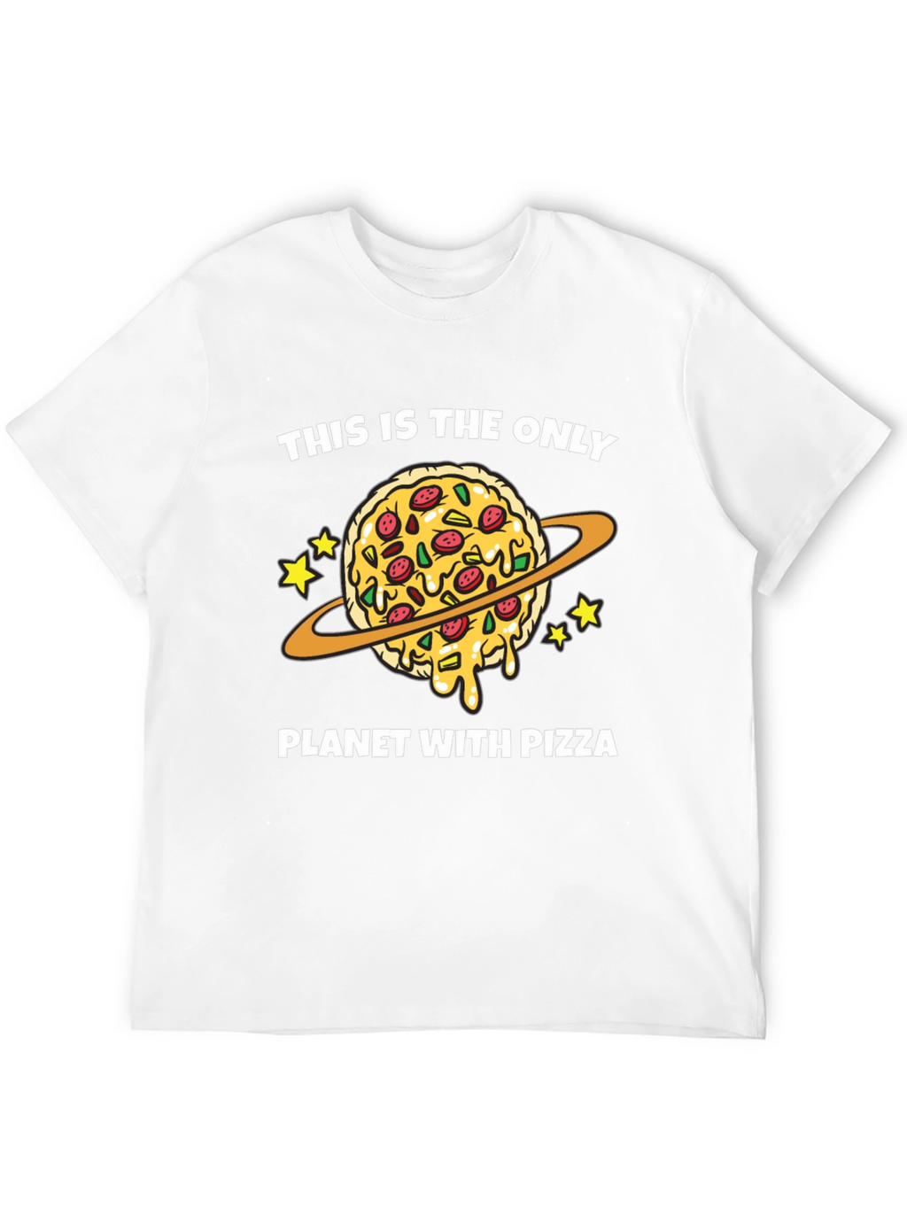 Pizza Planet T-Shirt Funny Space Food Tee