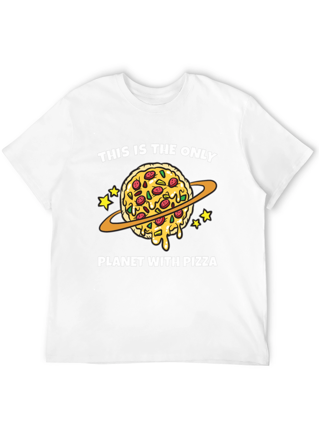 Pizza Planet T-Shirt Funny Space Food Tee