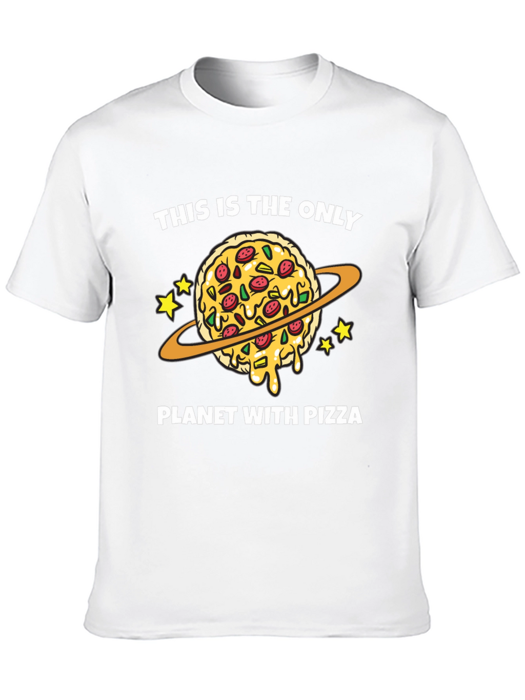 Pizza Planet T-Shirt Funny Space Food Tee