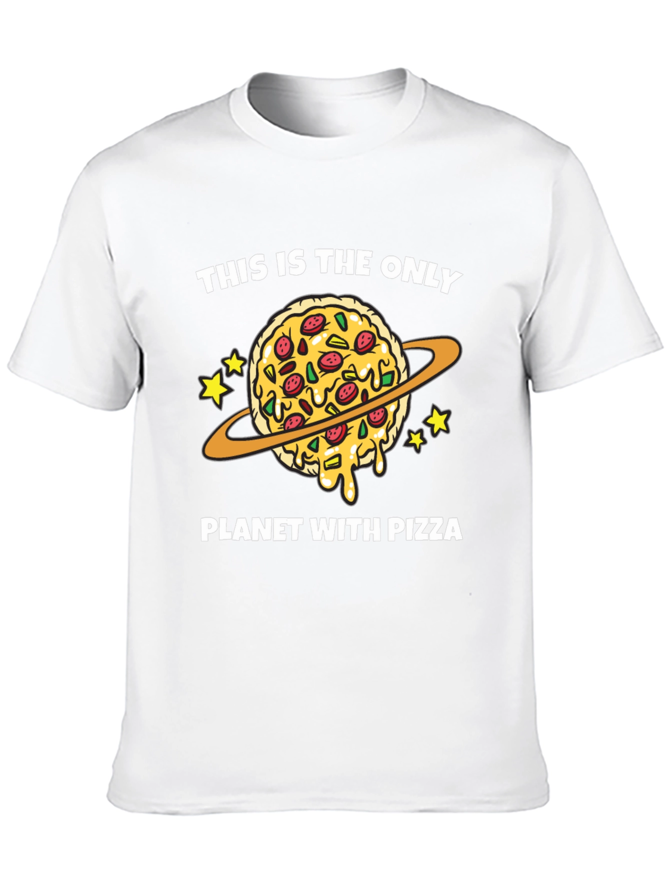 Pizza Planet T-Shirt Funny Space Food Tee