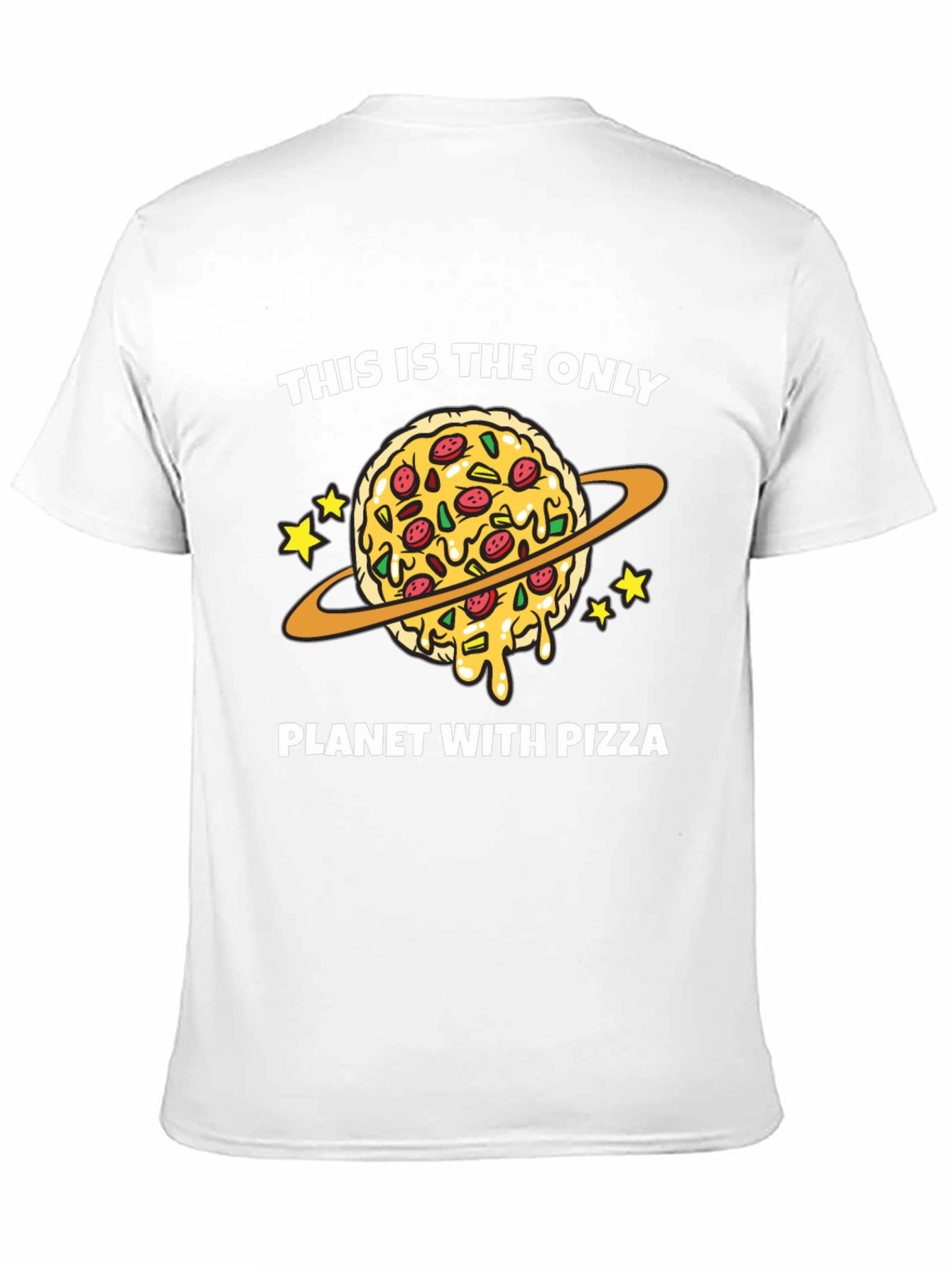 Pizza Planet T-Shirt Funny Space Food Tee