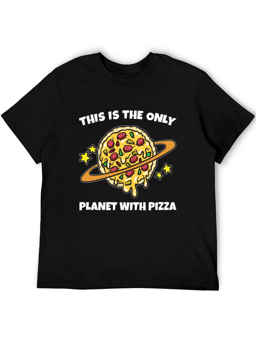 Pizza Planet T-Shirt Funny Space Food Tee