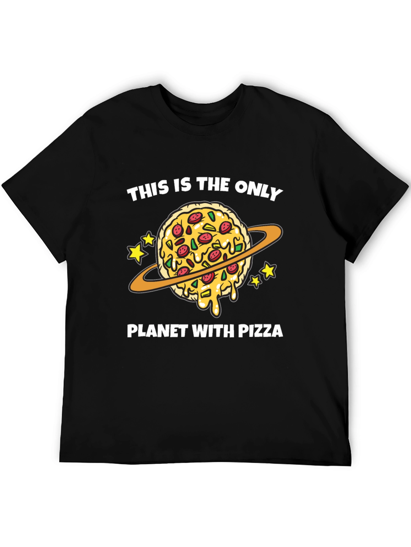 Pizza Planet T-Shirt Funny Space Food Tee