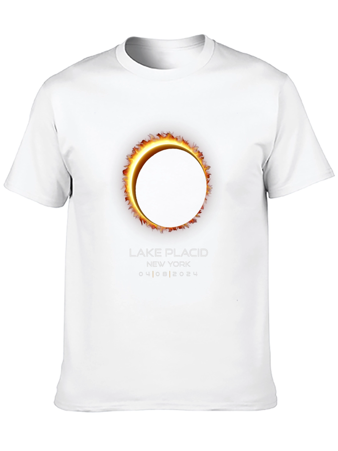 Lake Placid Solar Eclipse 2024 T-Shirt