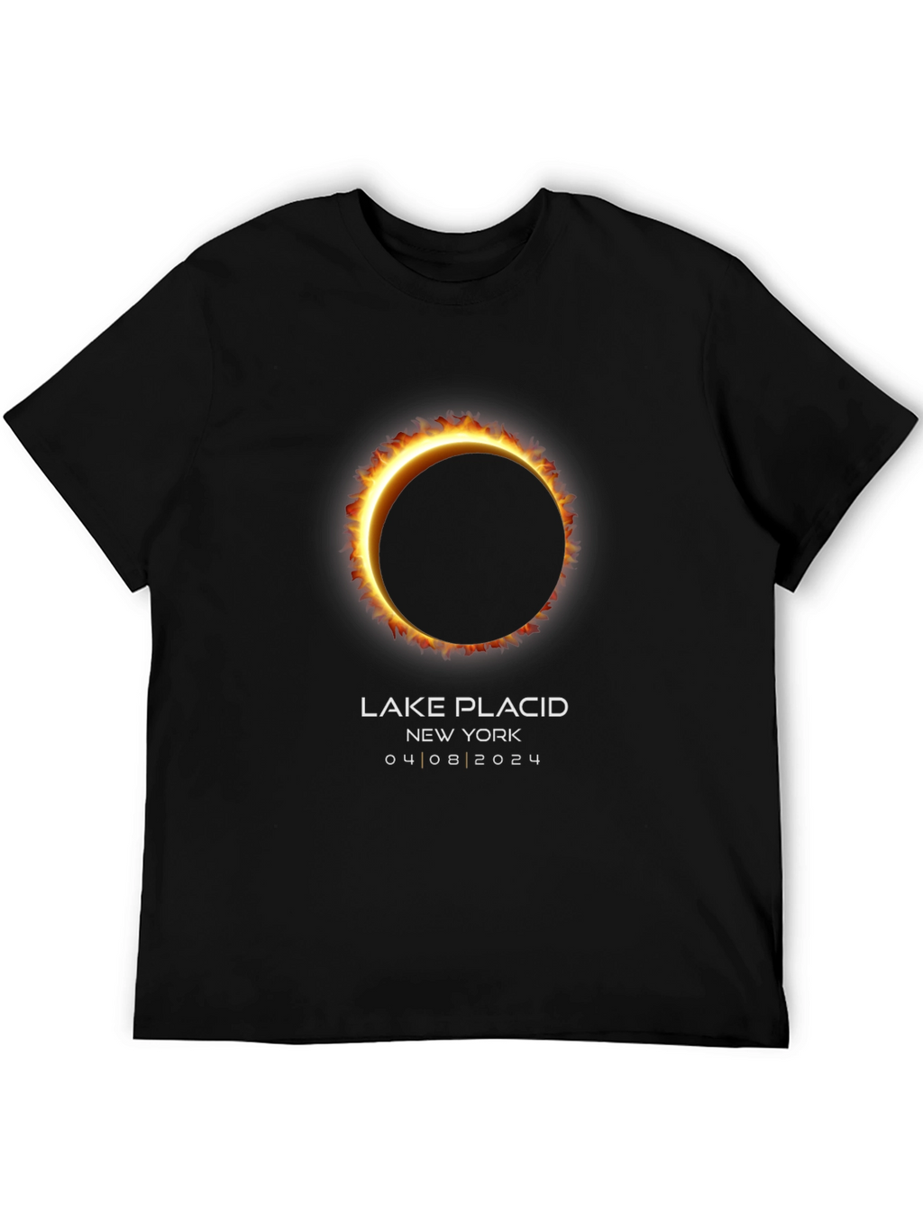 Lake Placid Solar Eclipse 2024 T-Shirt