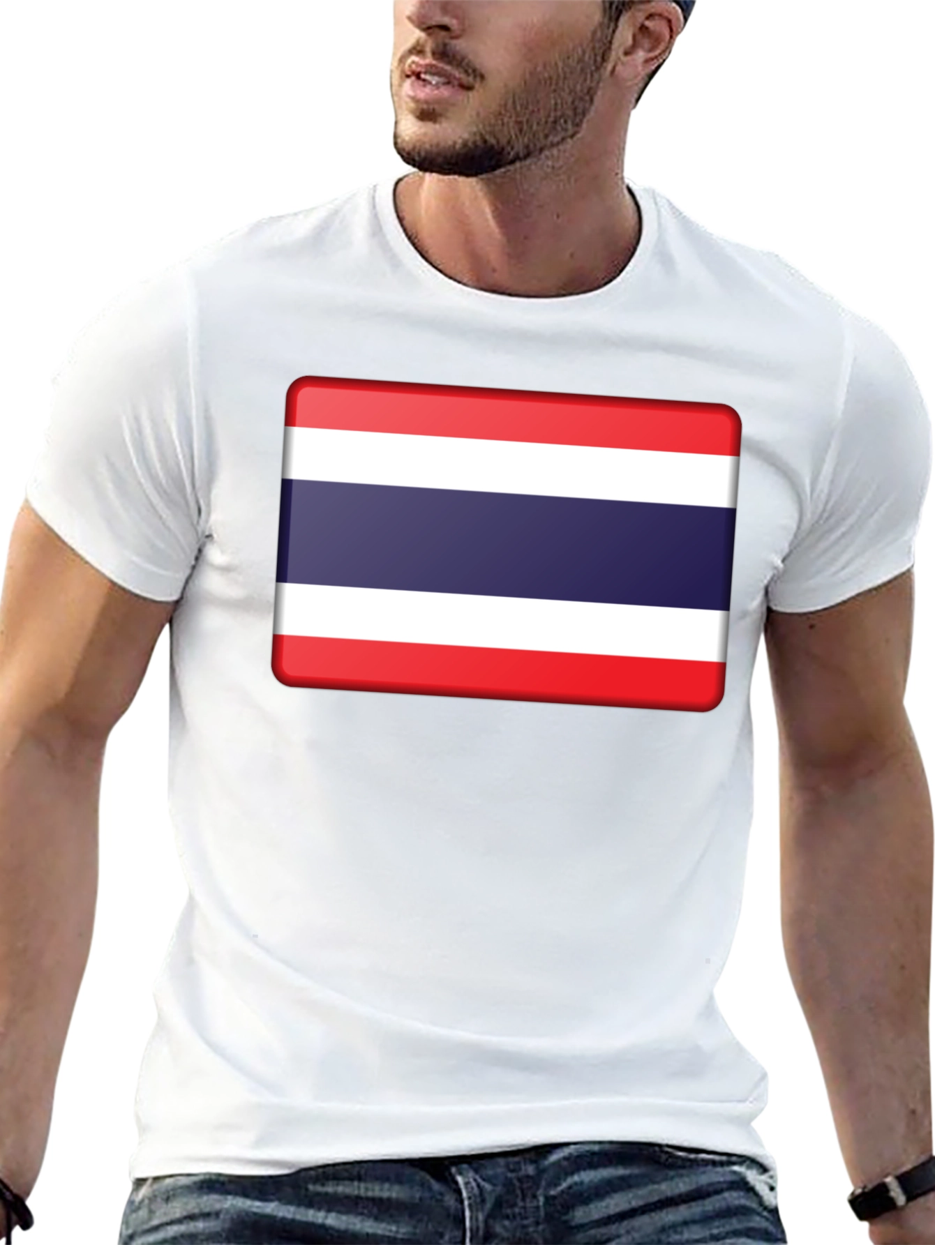 Thailand Flag T-Shirt - Bold & Stylish Tee