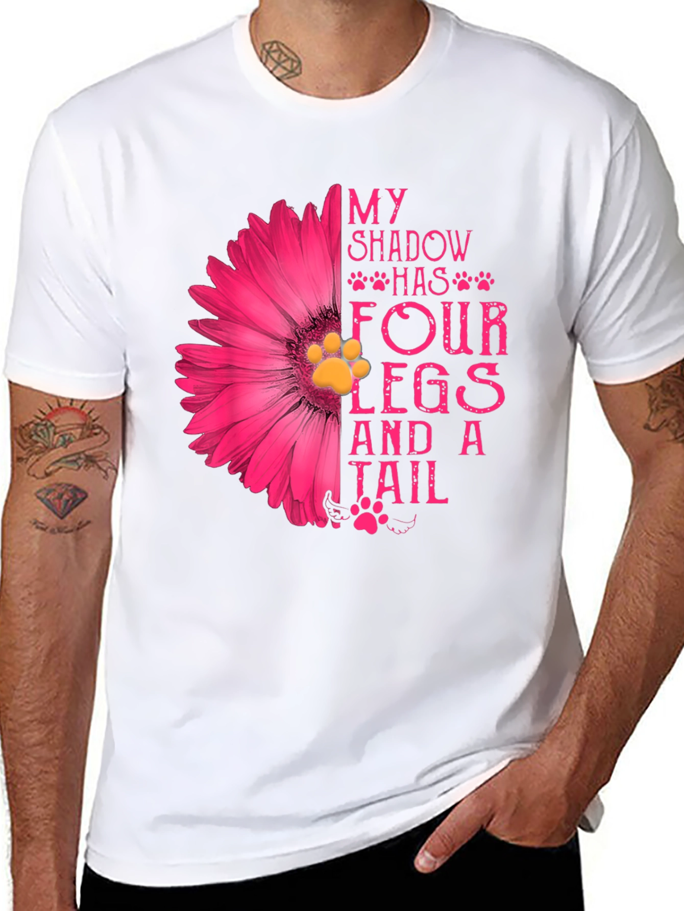 My Shadow Has Four Legs & A Tail T-Shirt