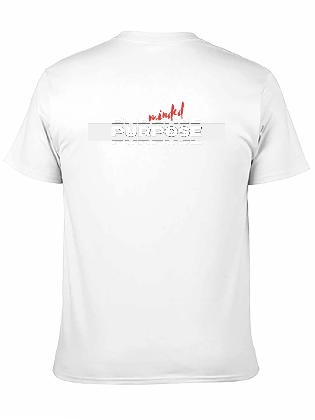 Purpose Minded Graphic Tee - Black