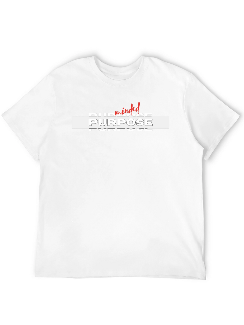 Purpose Minded Graphic Tee - Black