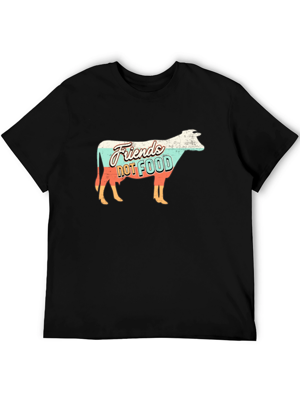 Friends Not Food Vegan Graphic T-Shirt