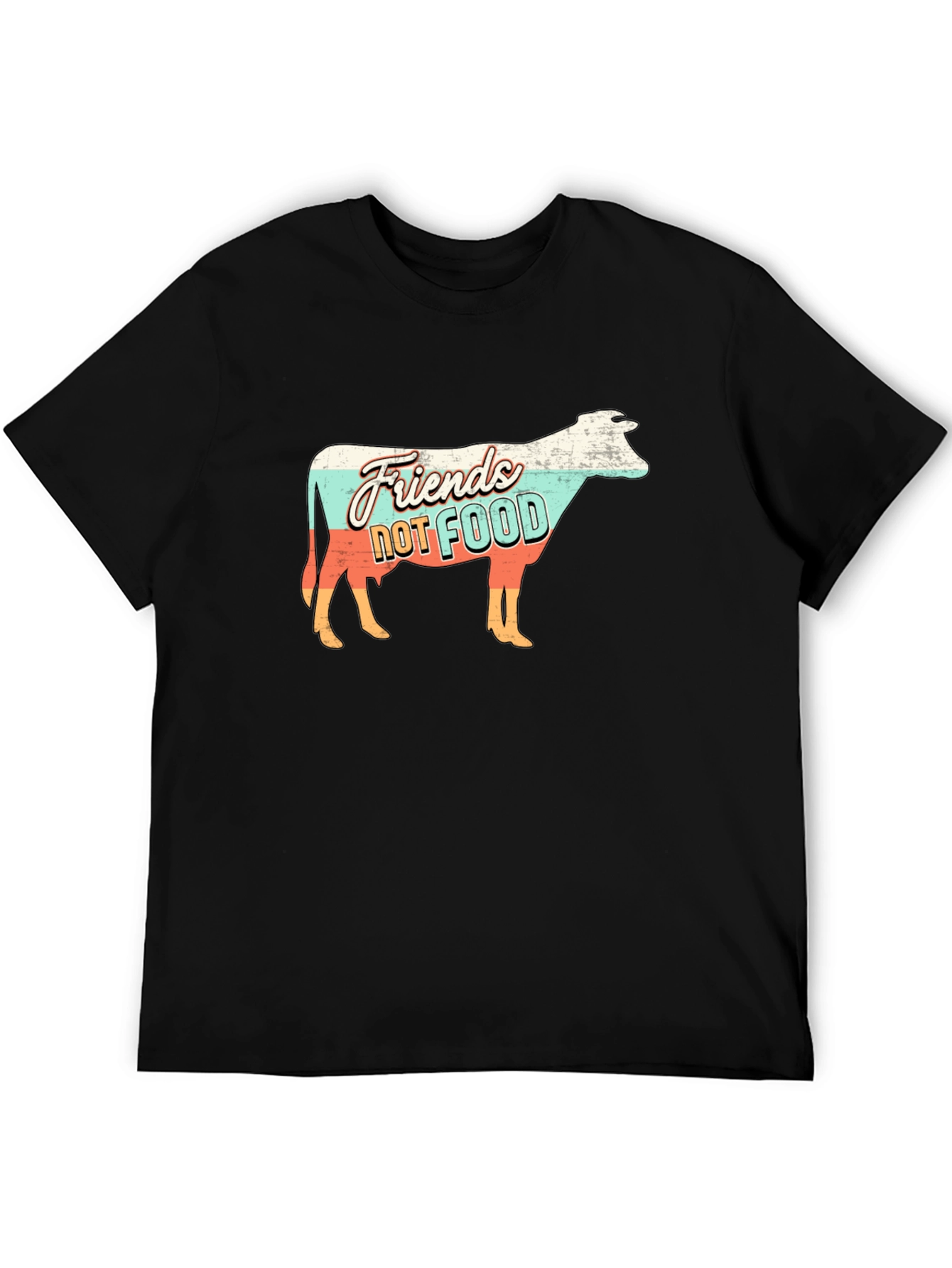 Friends Not Food Vegan Graphic T-Shirt
