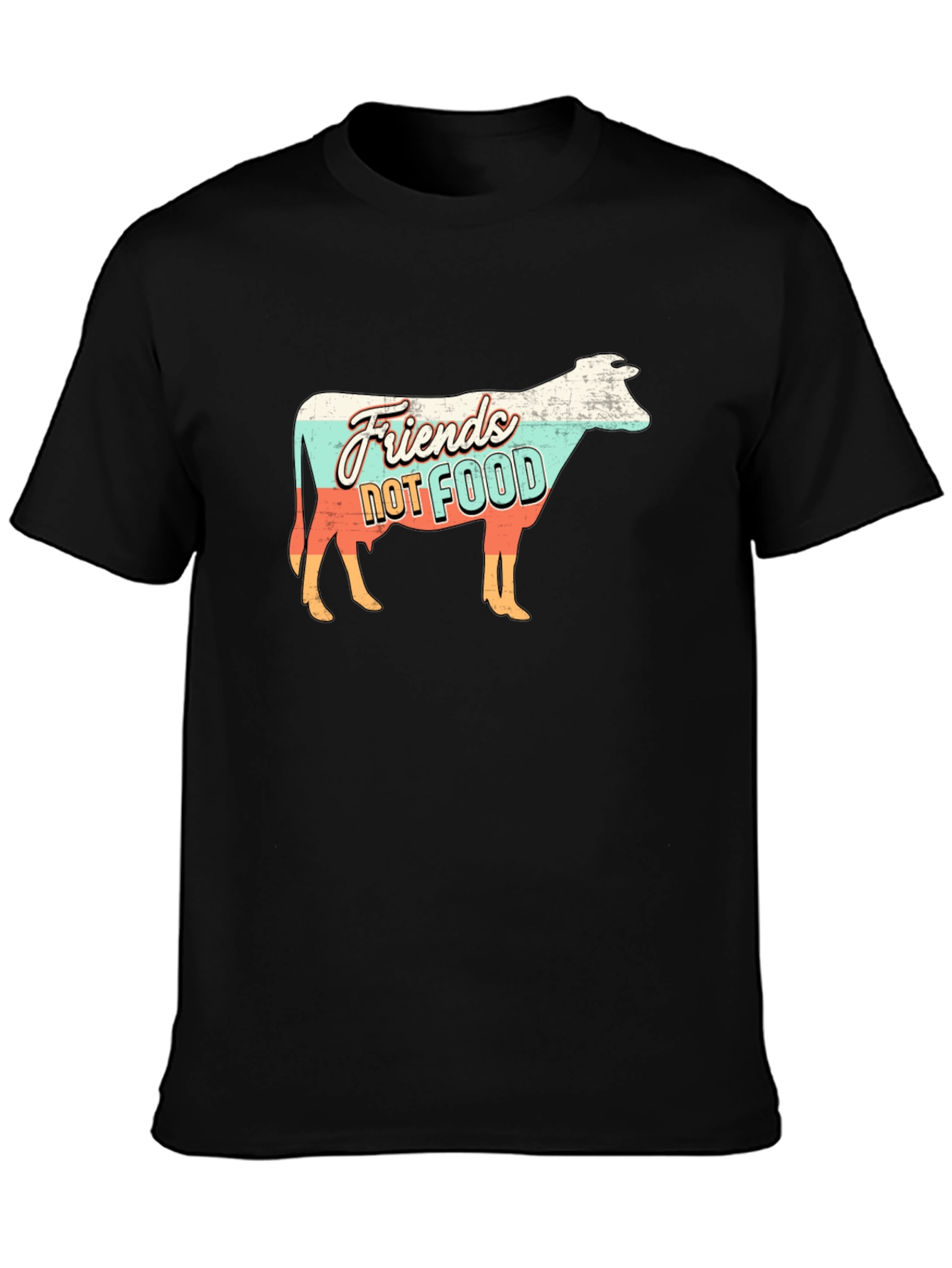 Friends Not Food Vegan Graphic T-Shirt