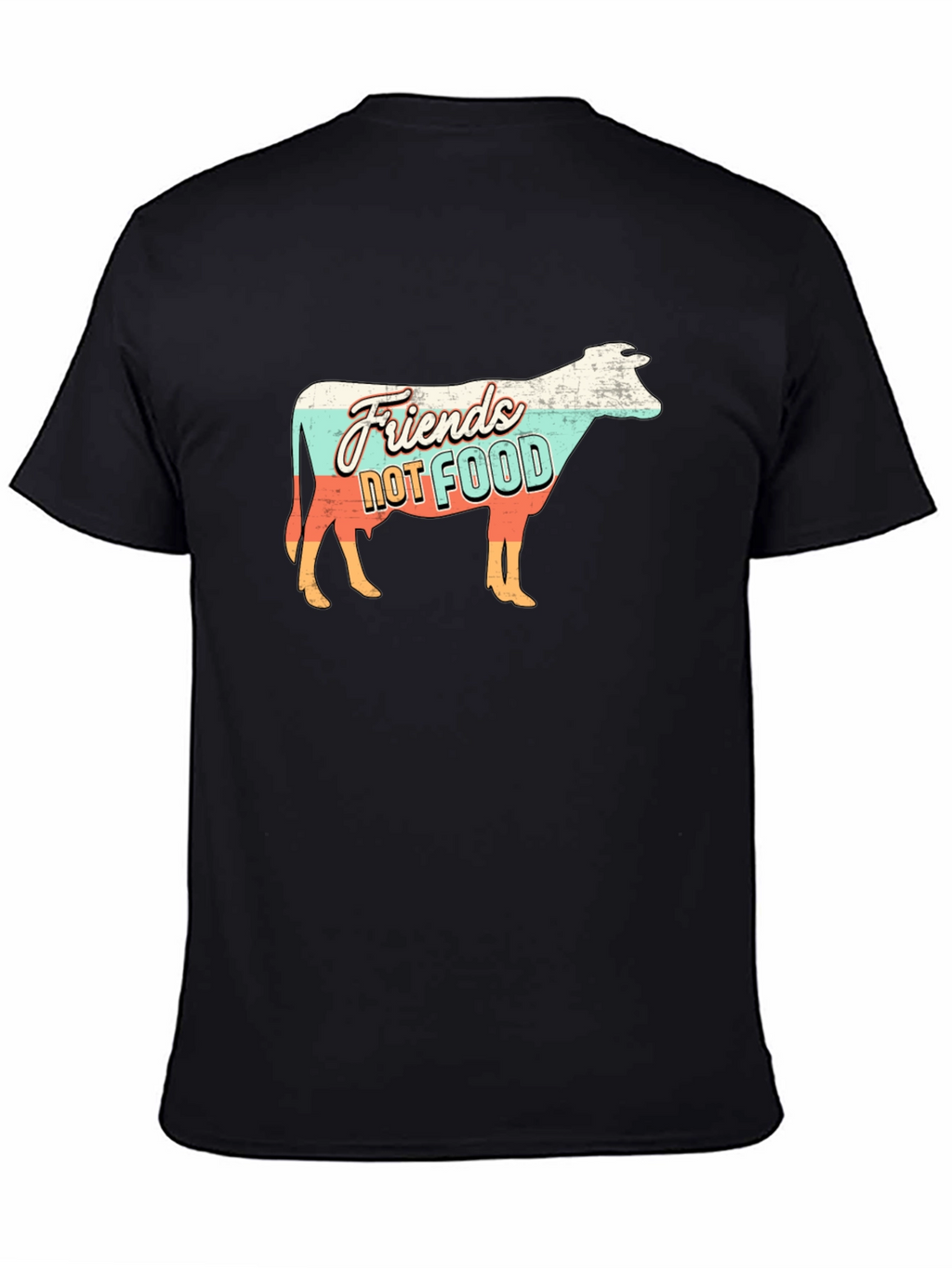 Friends Not Food Vegan Graphic T-Shirt