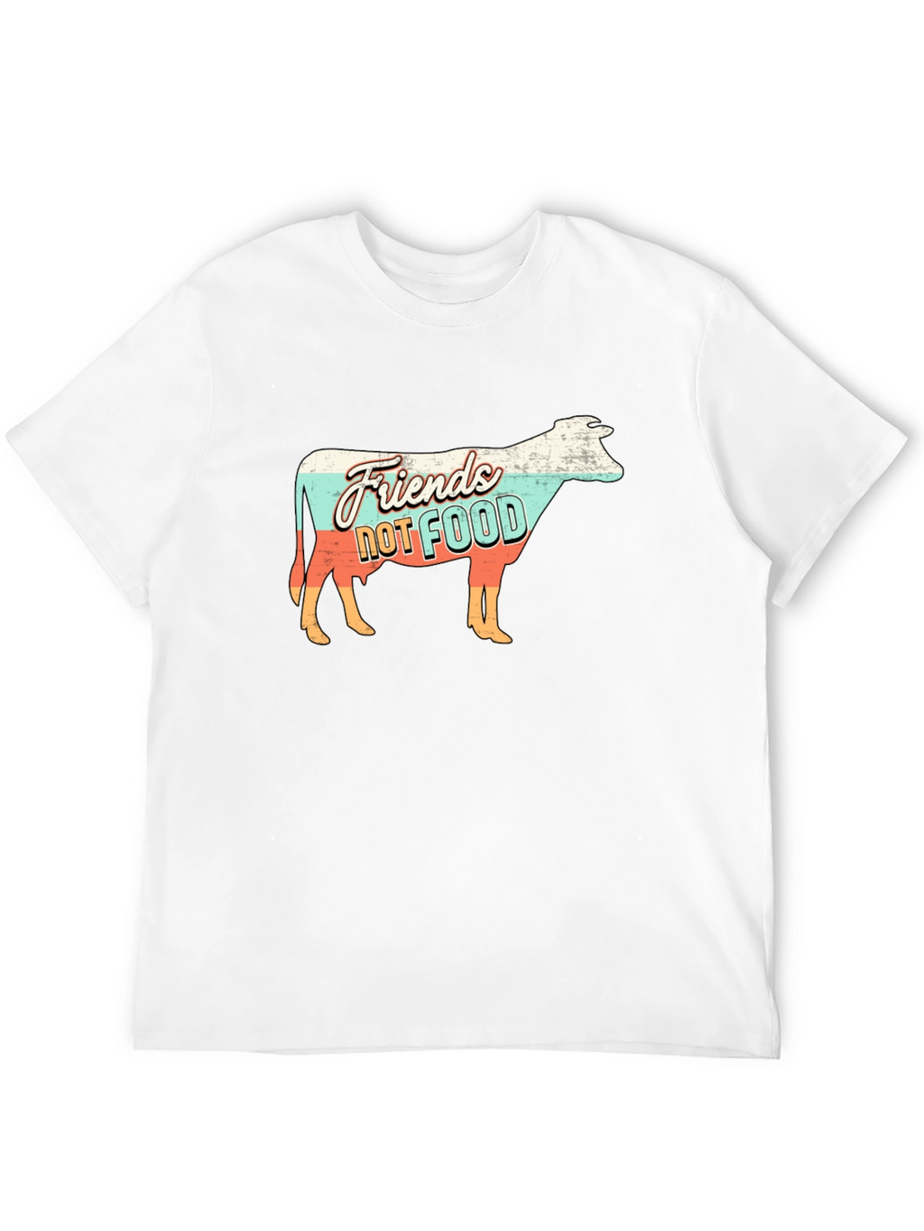 Friends Not Food Vegan Graphic T-Shirt