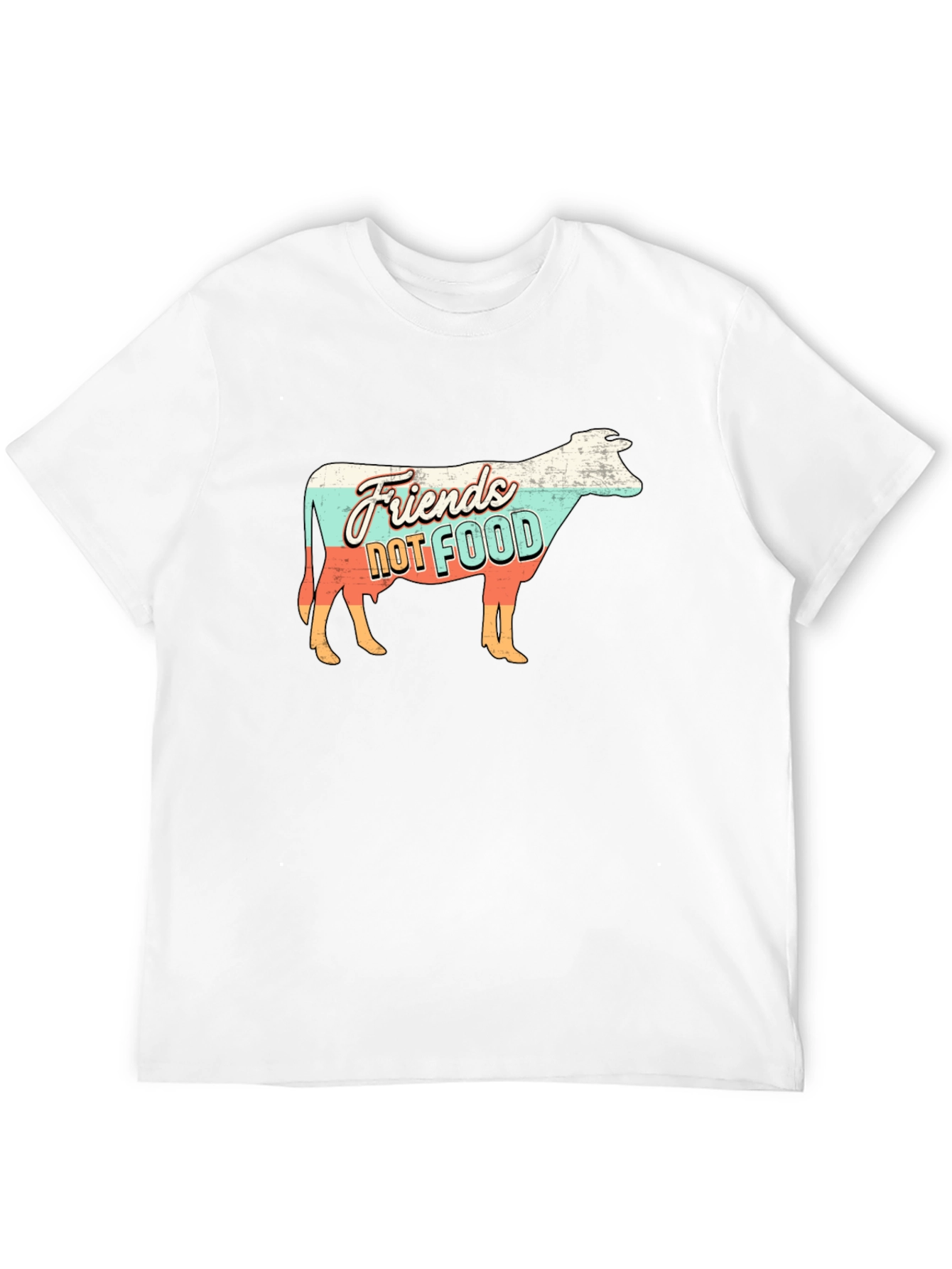 Friends Not Food Vegan Graphic T-Shirt