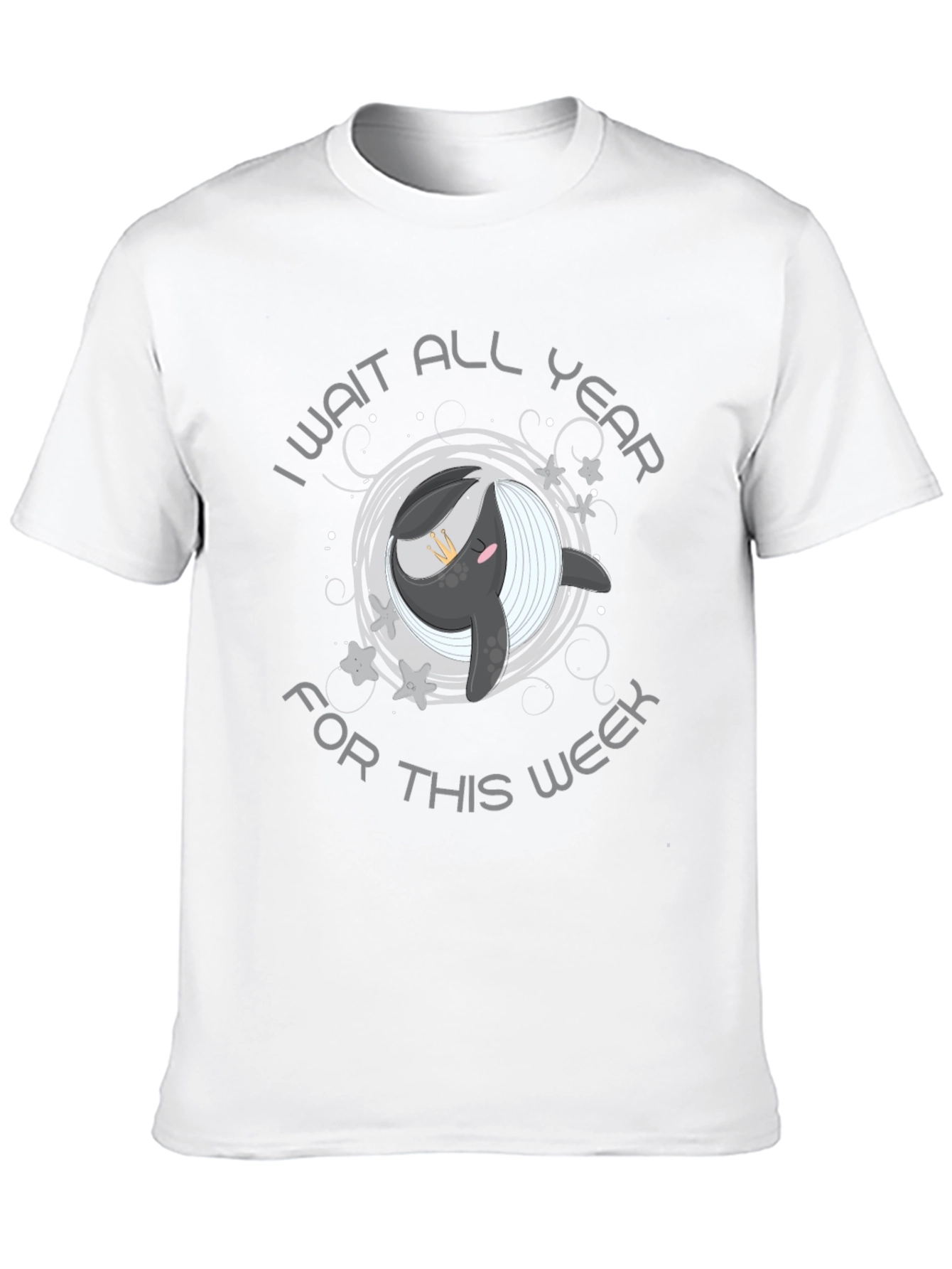 Whale I Wait All Year Week T-Shirt