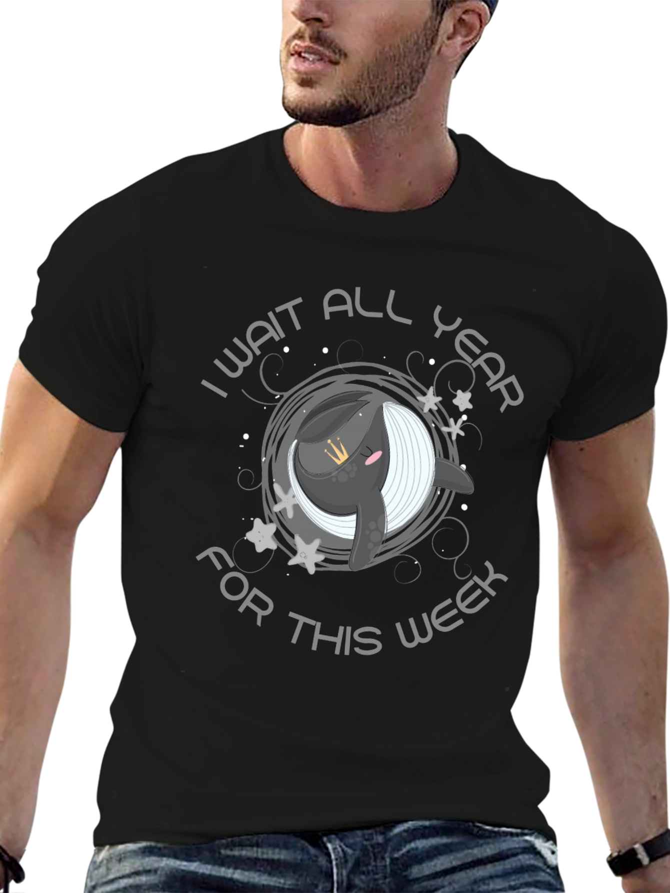 Whale I Wait All Year Week T-Shirt
