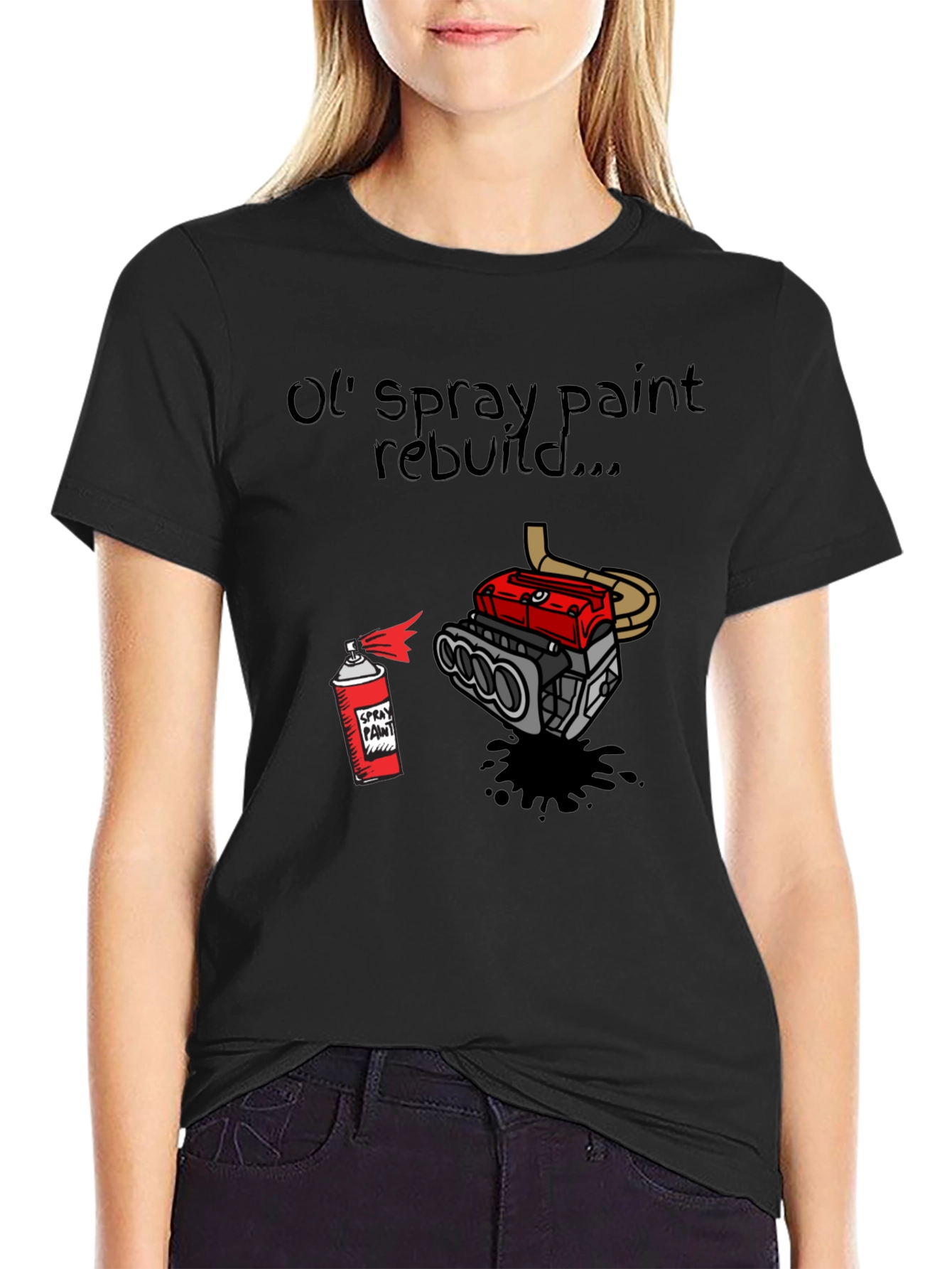 Ol Spray Paint Rebuild T-Shirt