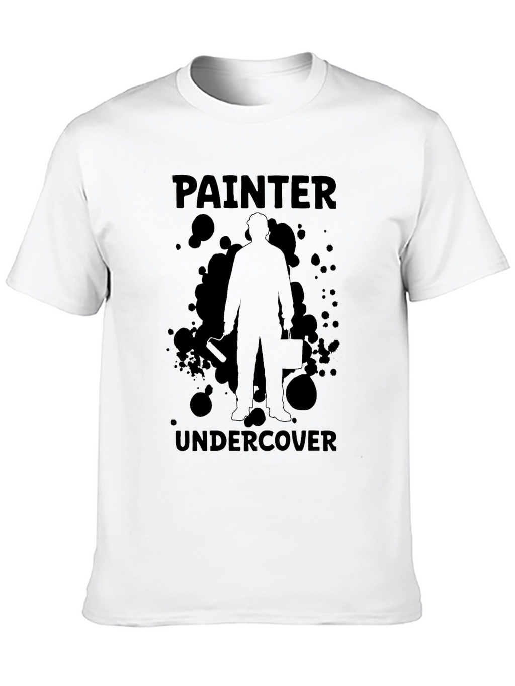 Painter Undercover Graphic T-Shirt - Black