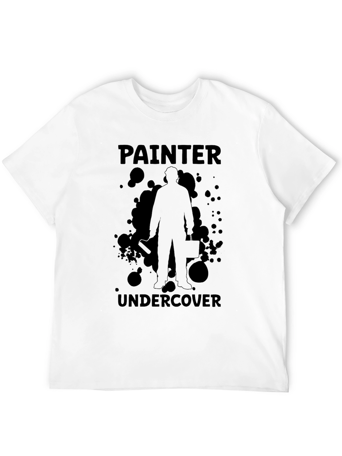 Painter Undercover Graphic T-Shirt - Black